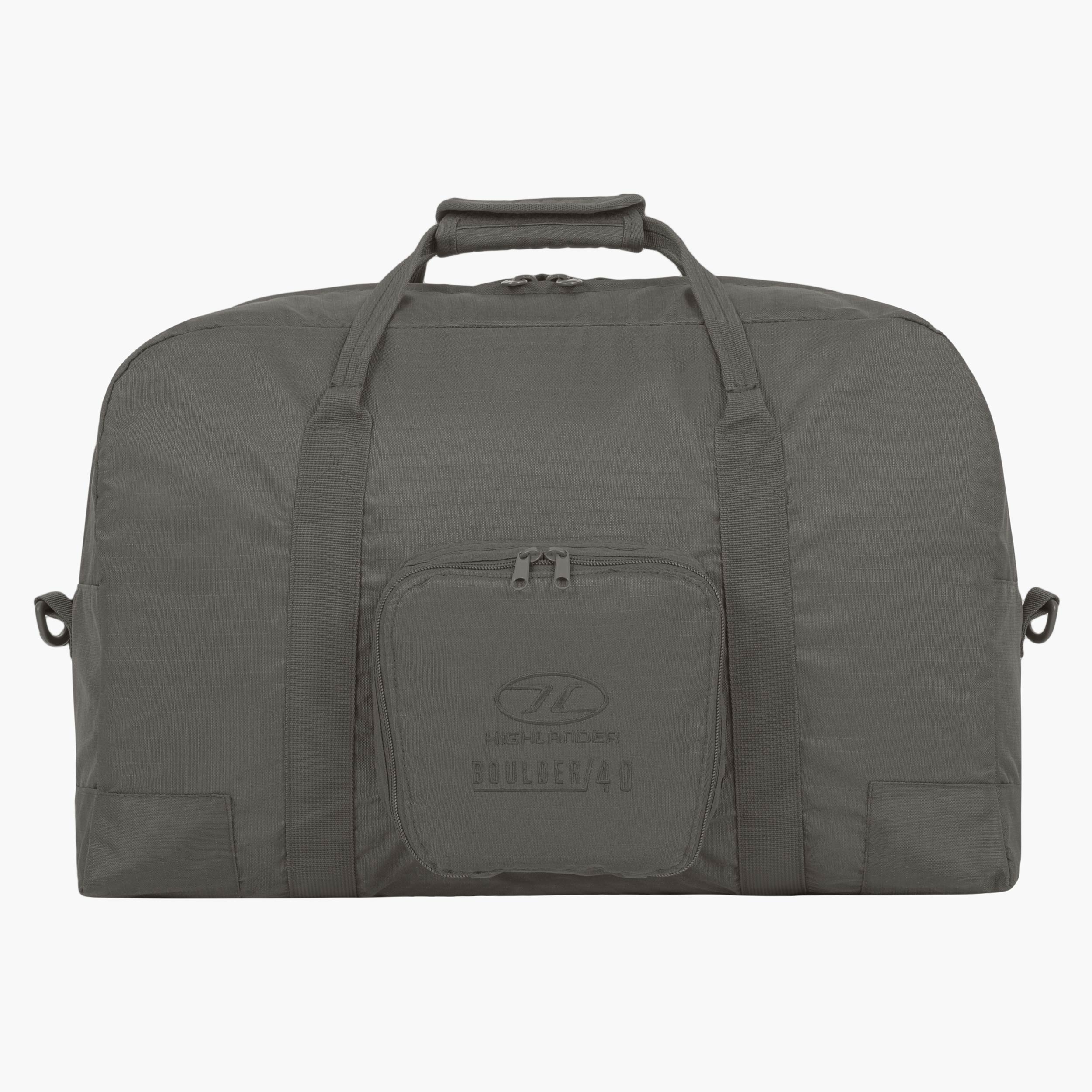 Highlander Boulder sac voyage 40L noir pliable léger
