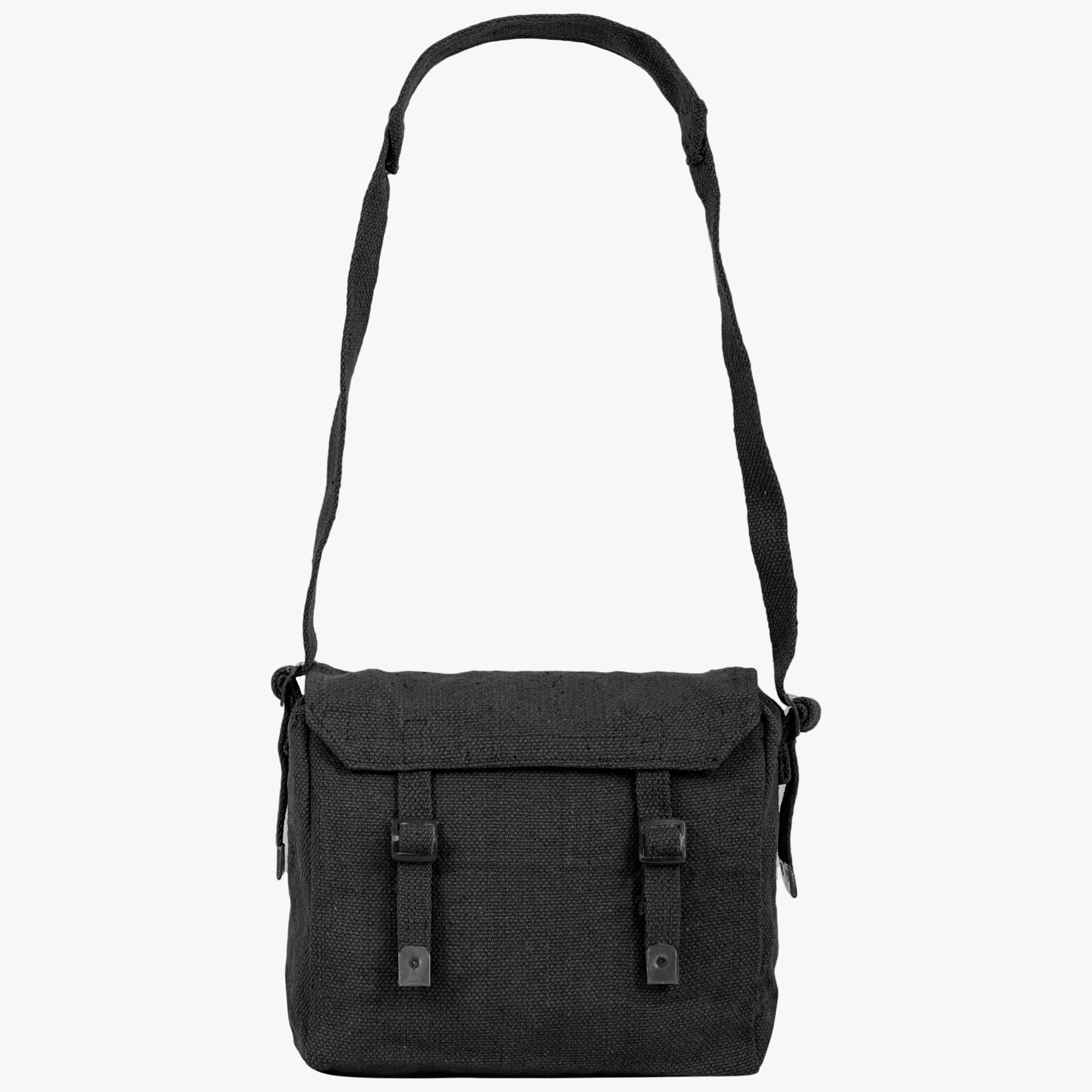 Highlander Haversack musette toile beige lavée bandoulière
