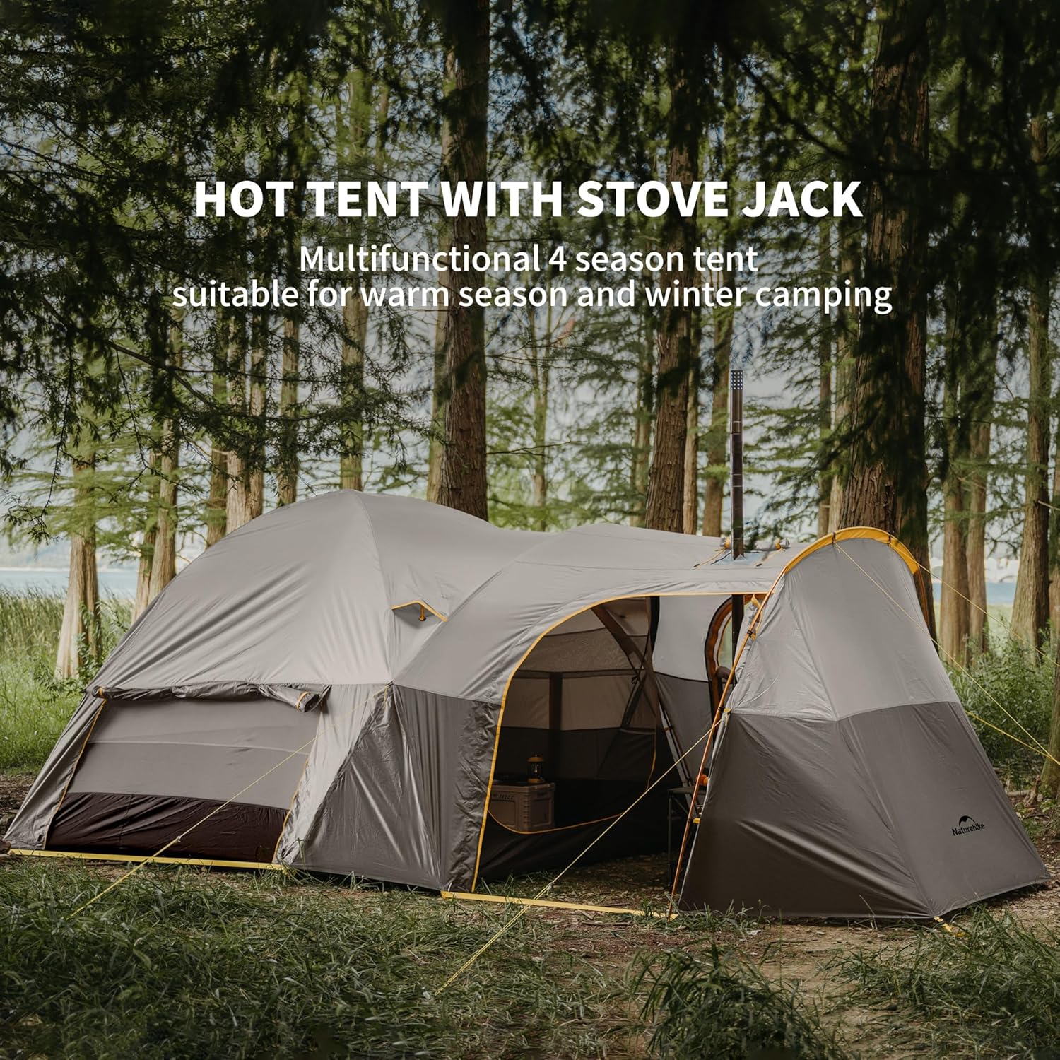 Naturehike KOTA tente camping 6 personnes double couche
