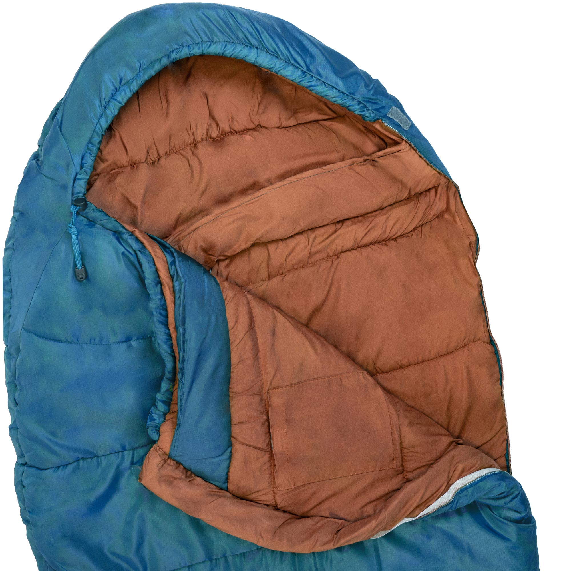 Highlander Rayet 250 sac couchage momie bleu 2 saisons