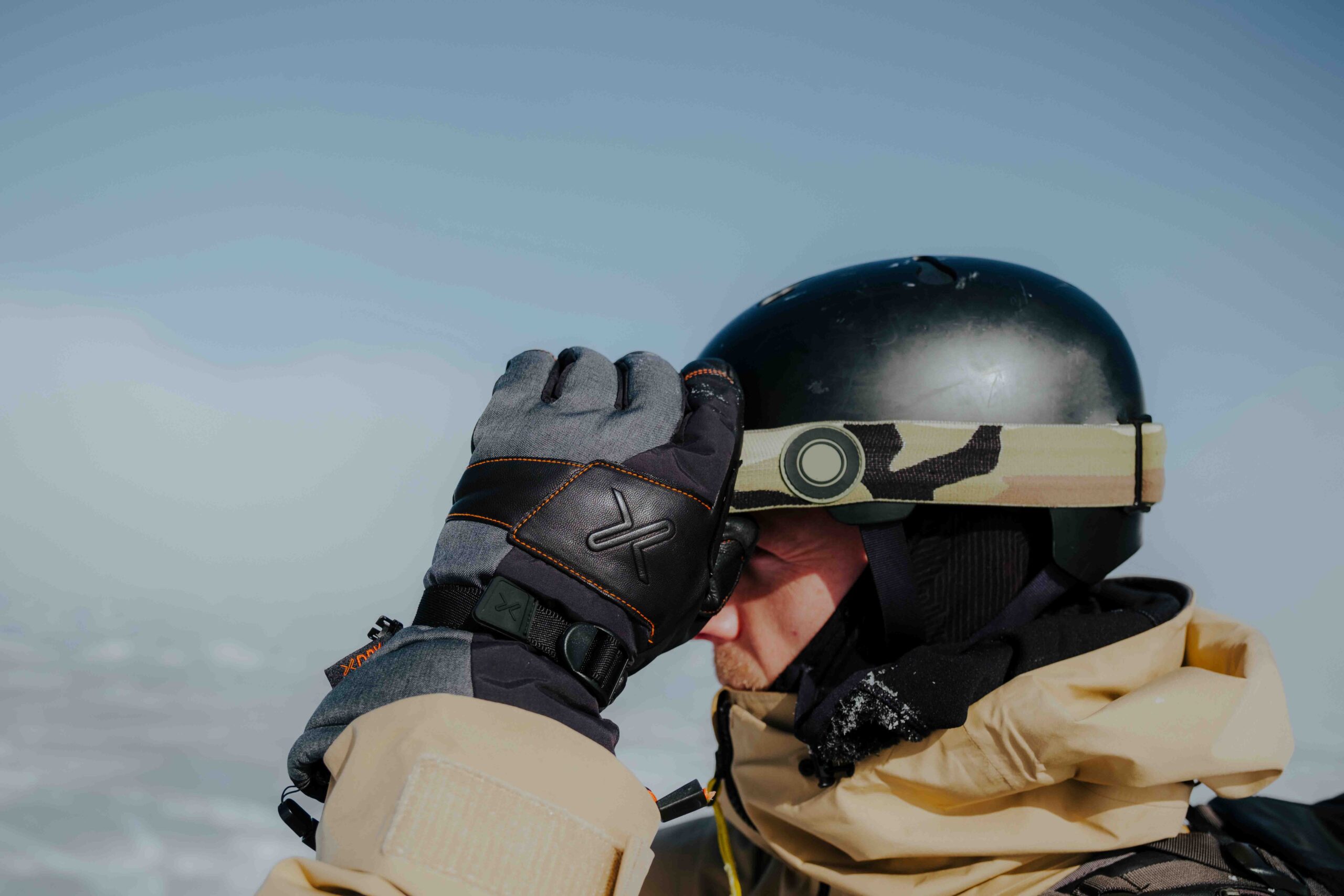 Terra Nova Extreme Meridian gants imperméables hiver cuir