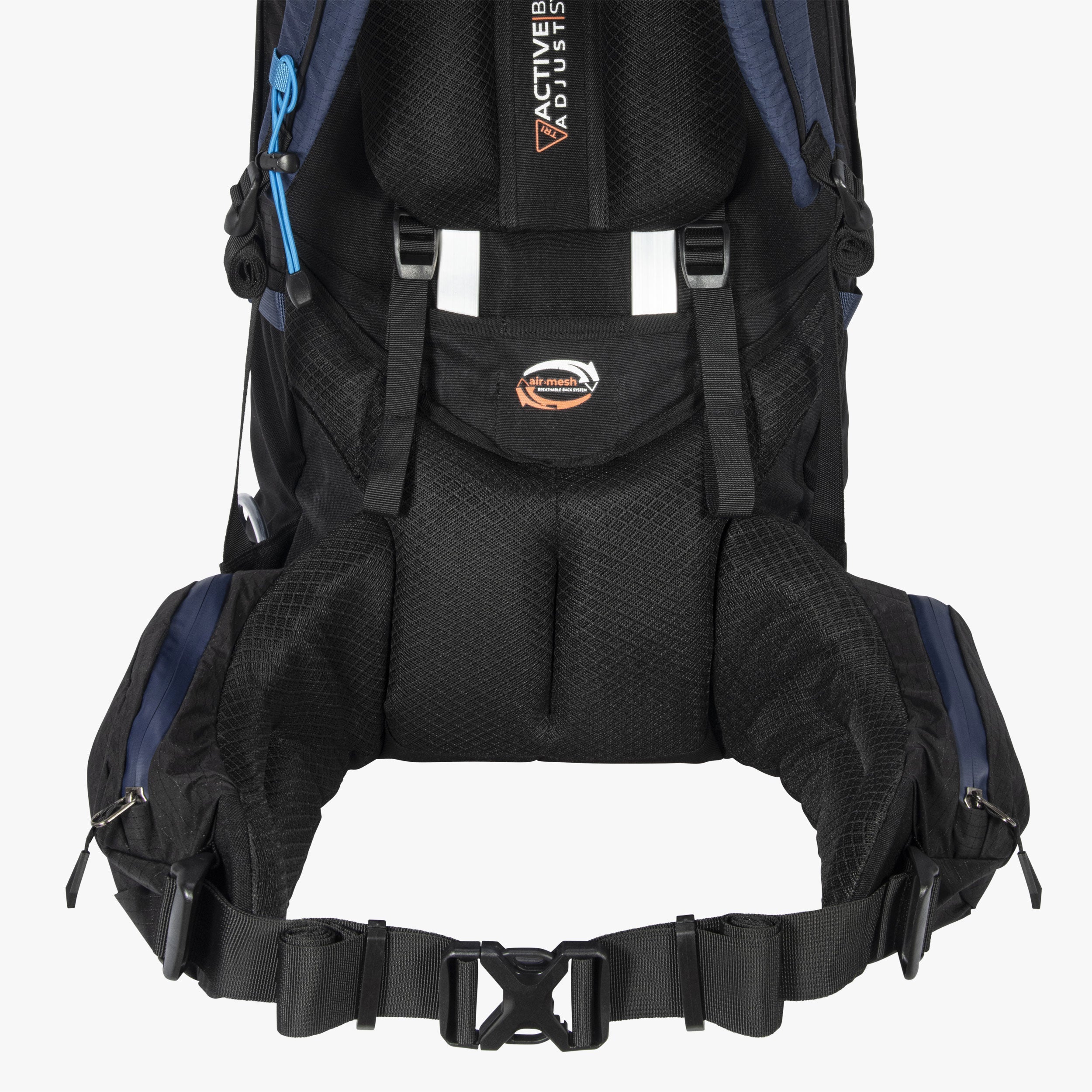 Highlander Novar Sac à dos trek 60+5 L bleu marine