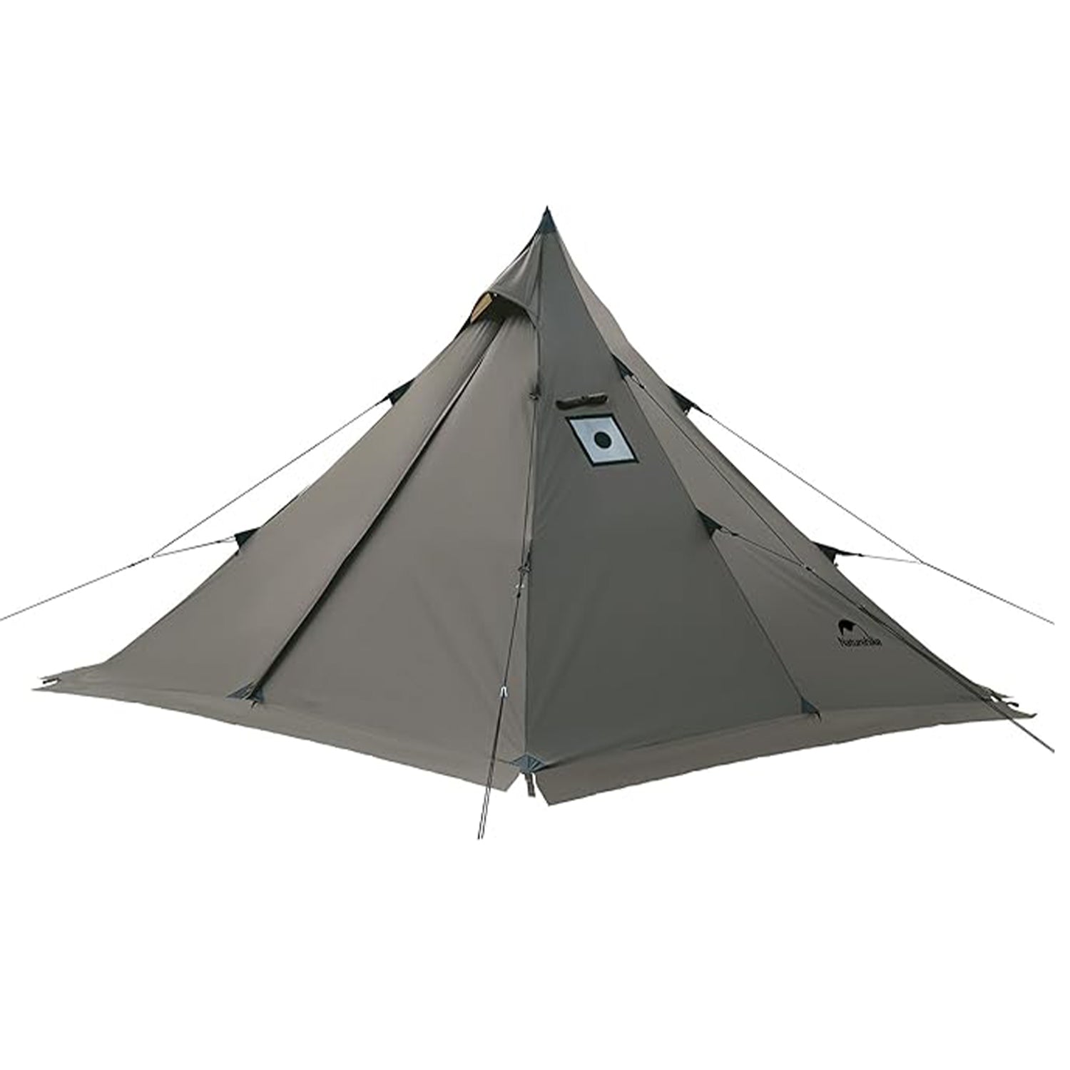 Naturehike Ranch Fire tente tipi 4 personnes vert poêle