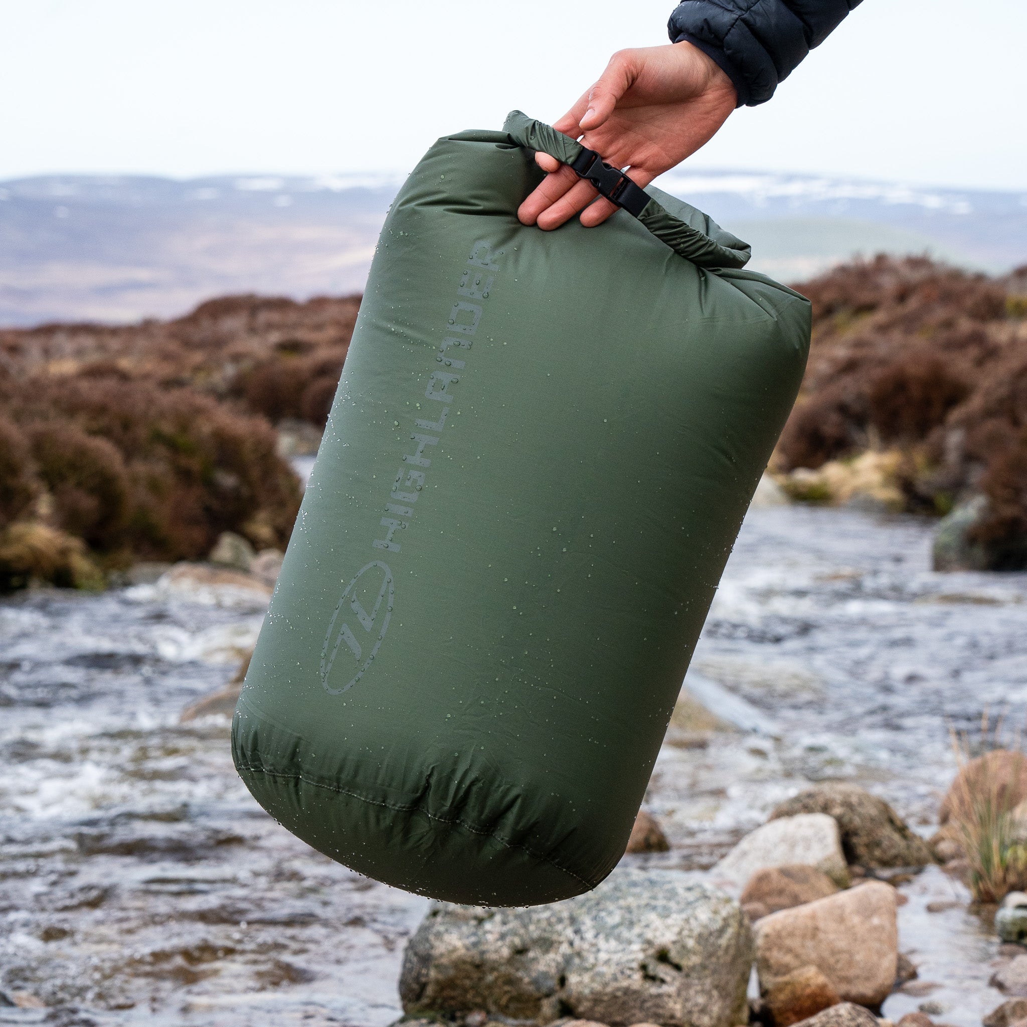 Highlander X-Lite sac étanche noir 40 L 10000 mm V2
