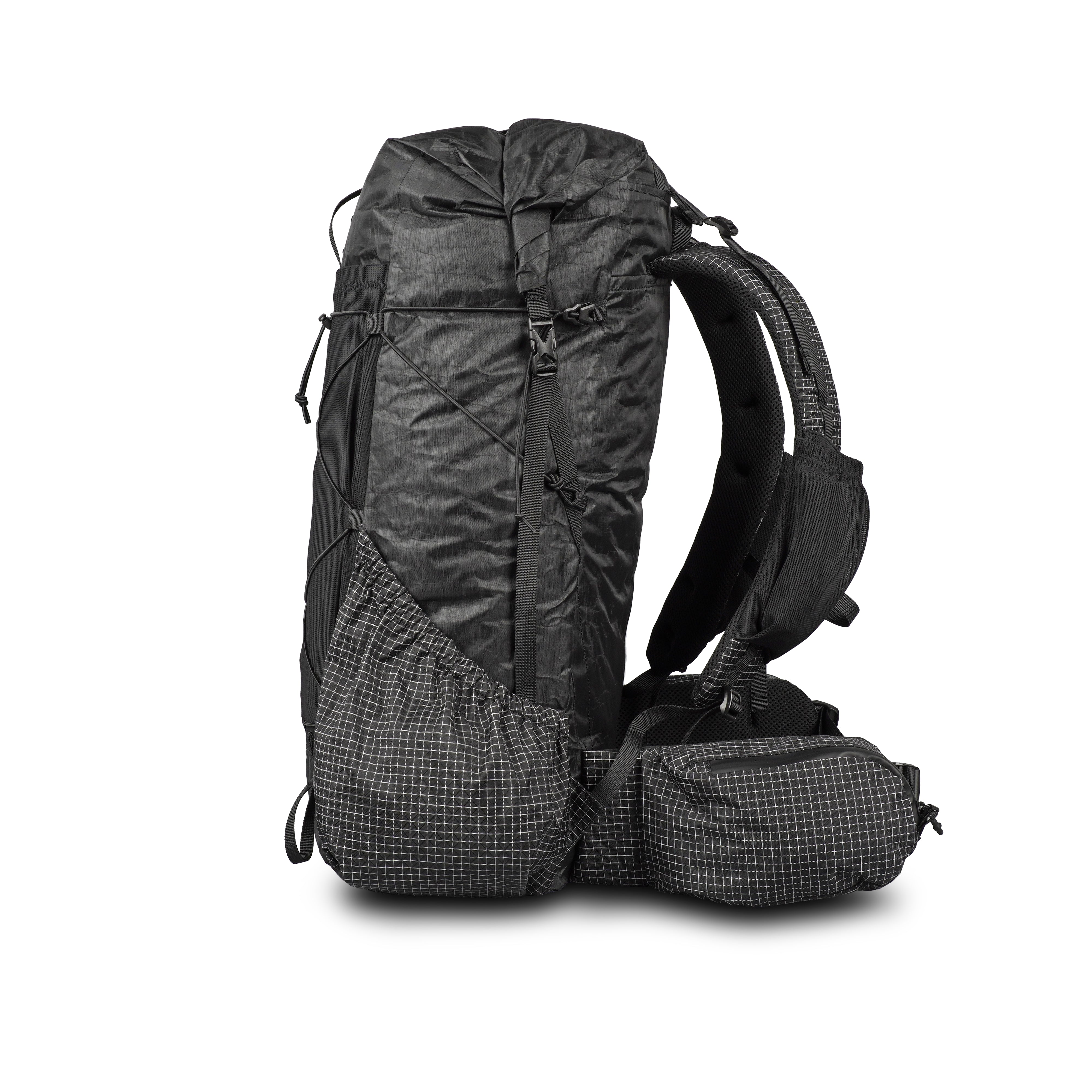 Hyberg Attila Lite 50L Sac à Dos Dyneema Noir Taille M