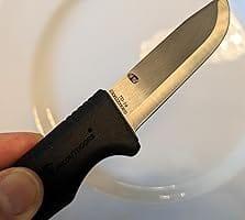 HX Survival Master 4 couteau fixe 95 mm manche noir