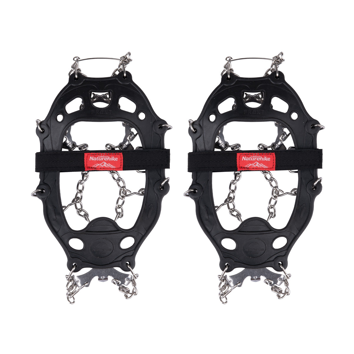 Naturehike Crampons glace 19 pointes acier taille M