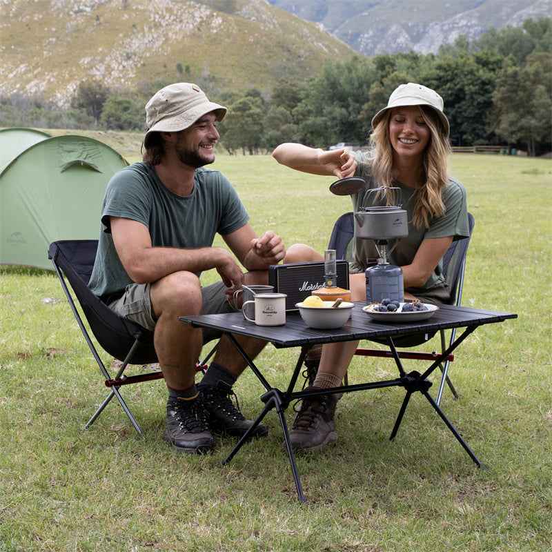 Naturehike PeakLite FT11 table camping alu hauteur réglable