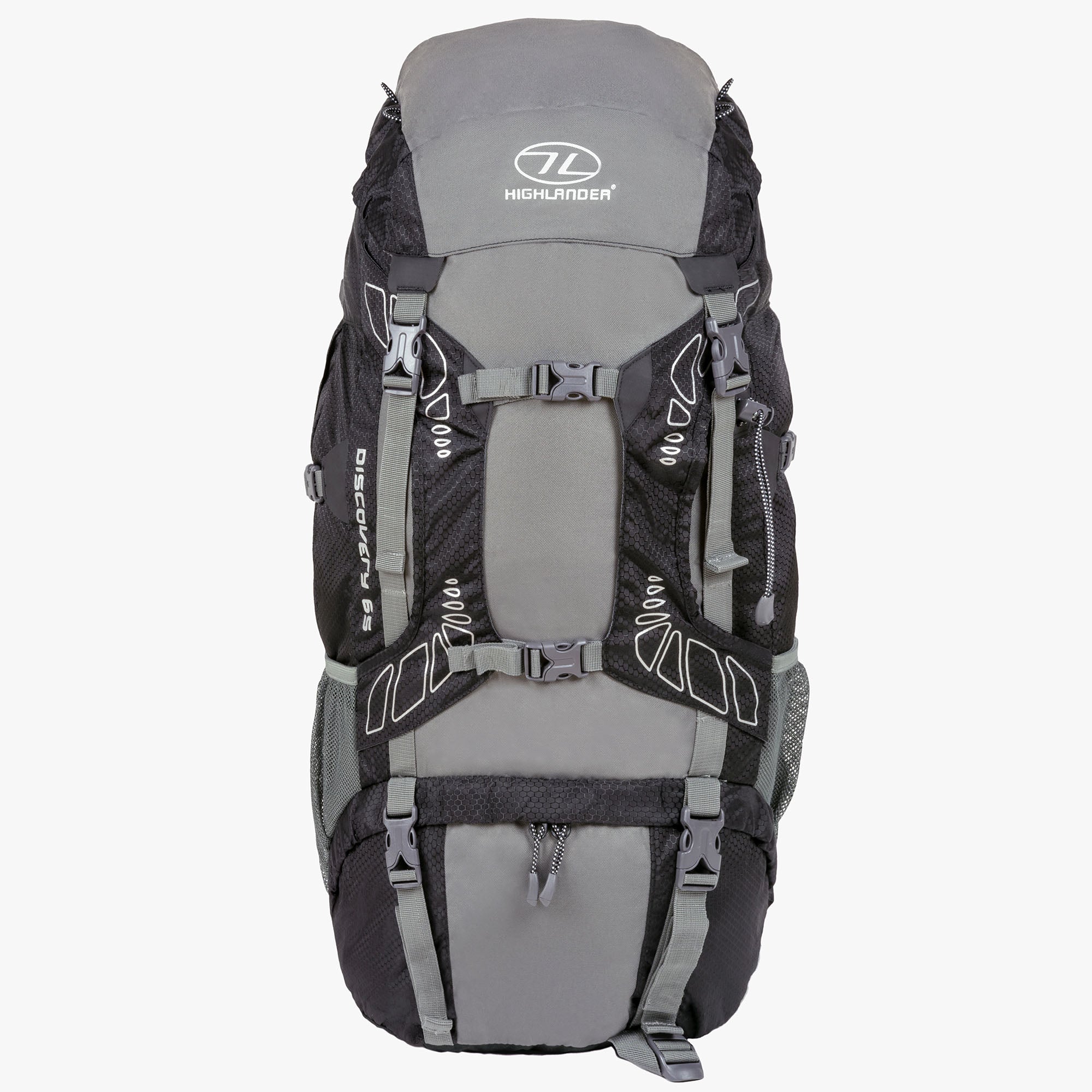 Highlander Discovery 65L sac à dos noir trekking
