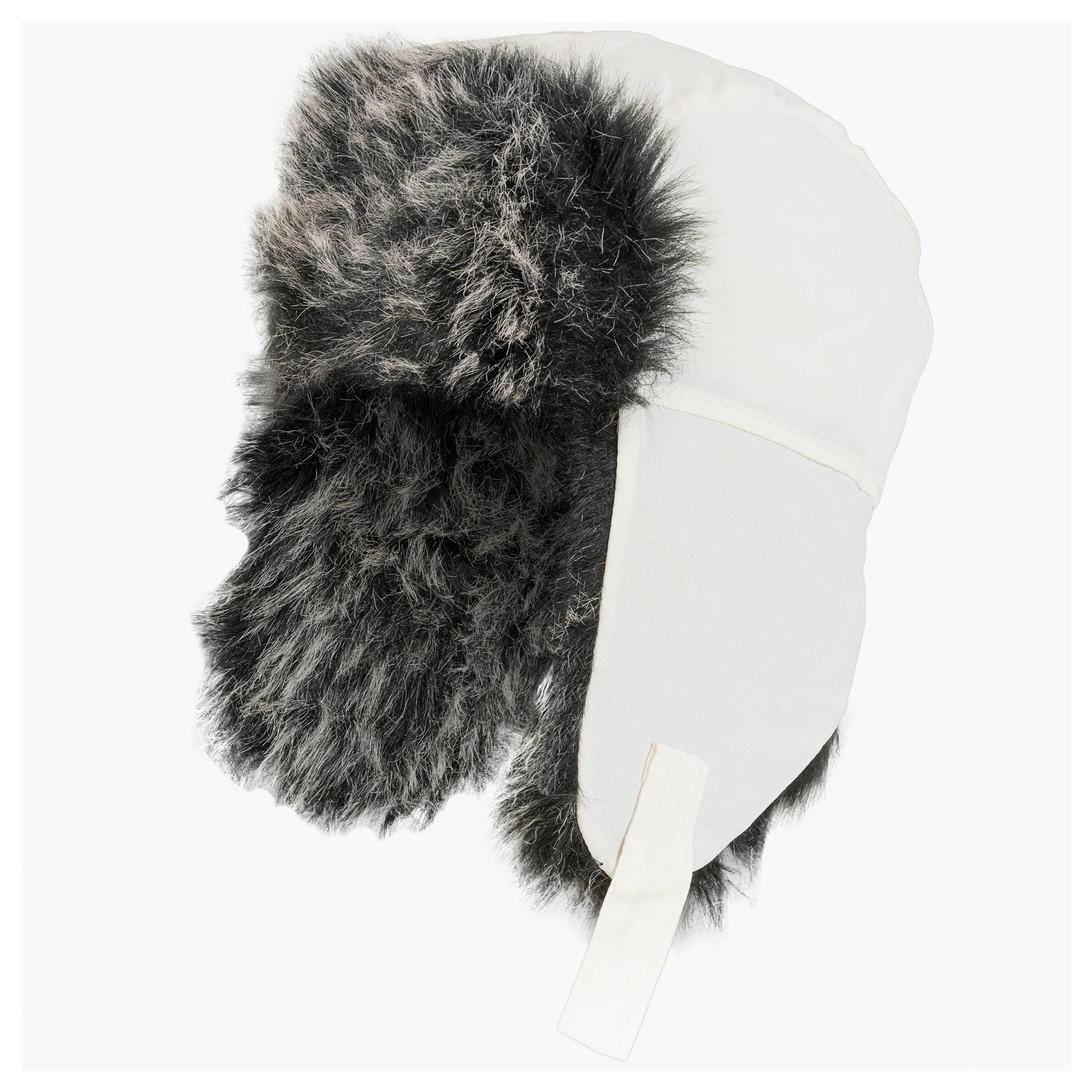 Highlander bonnet enfant fourrure rouge chaud