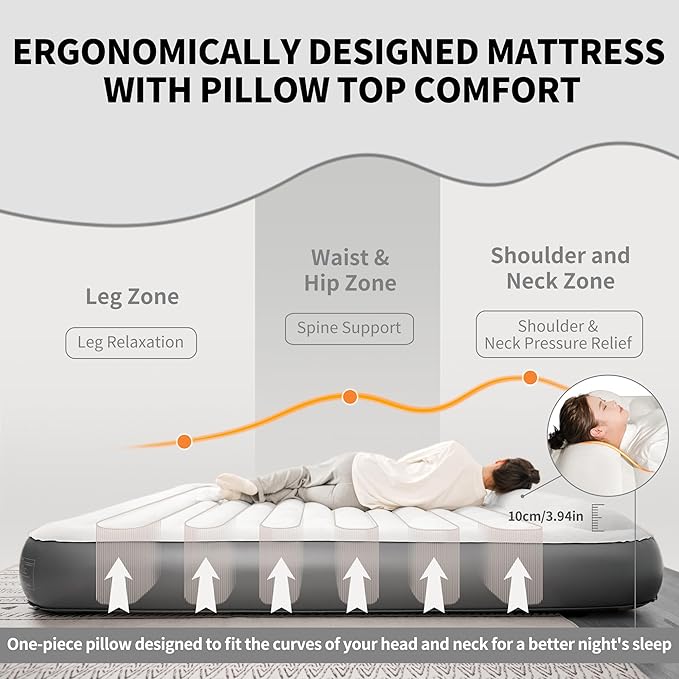 Naturehike Morning View matelas gonflable 1 personne pompe intégrée