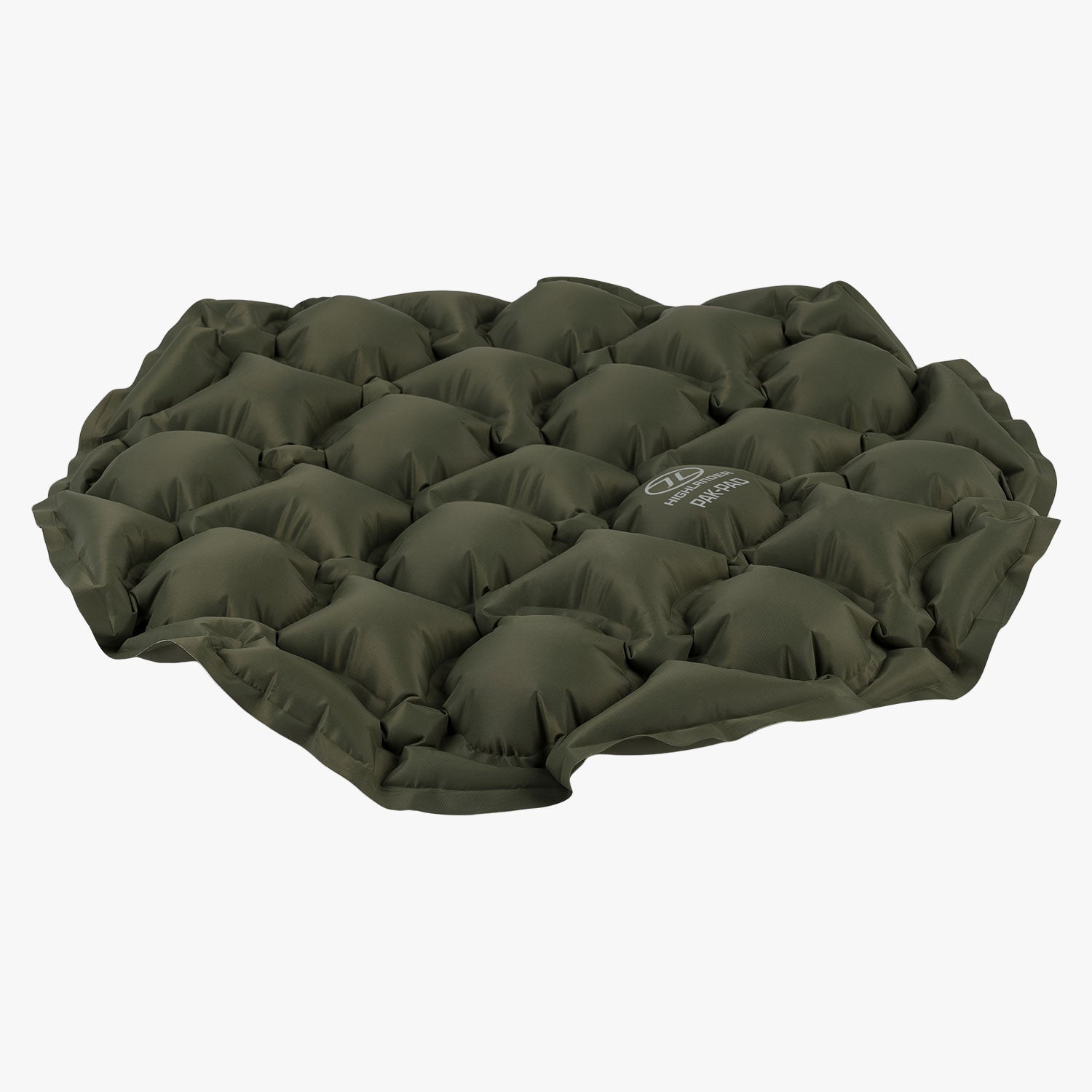Highlander Pak-Pad assise gonflable camping olive 5 cm 90 g