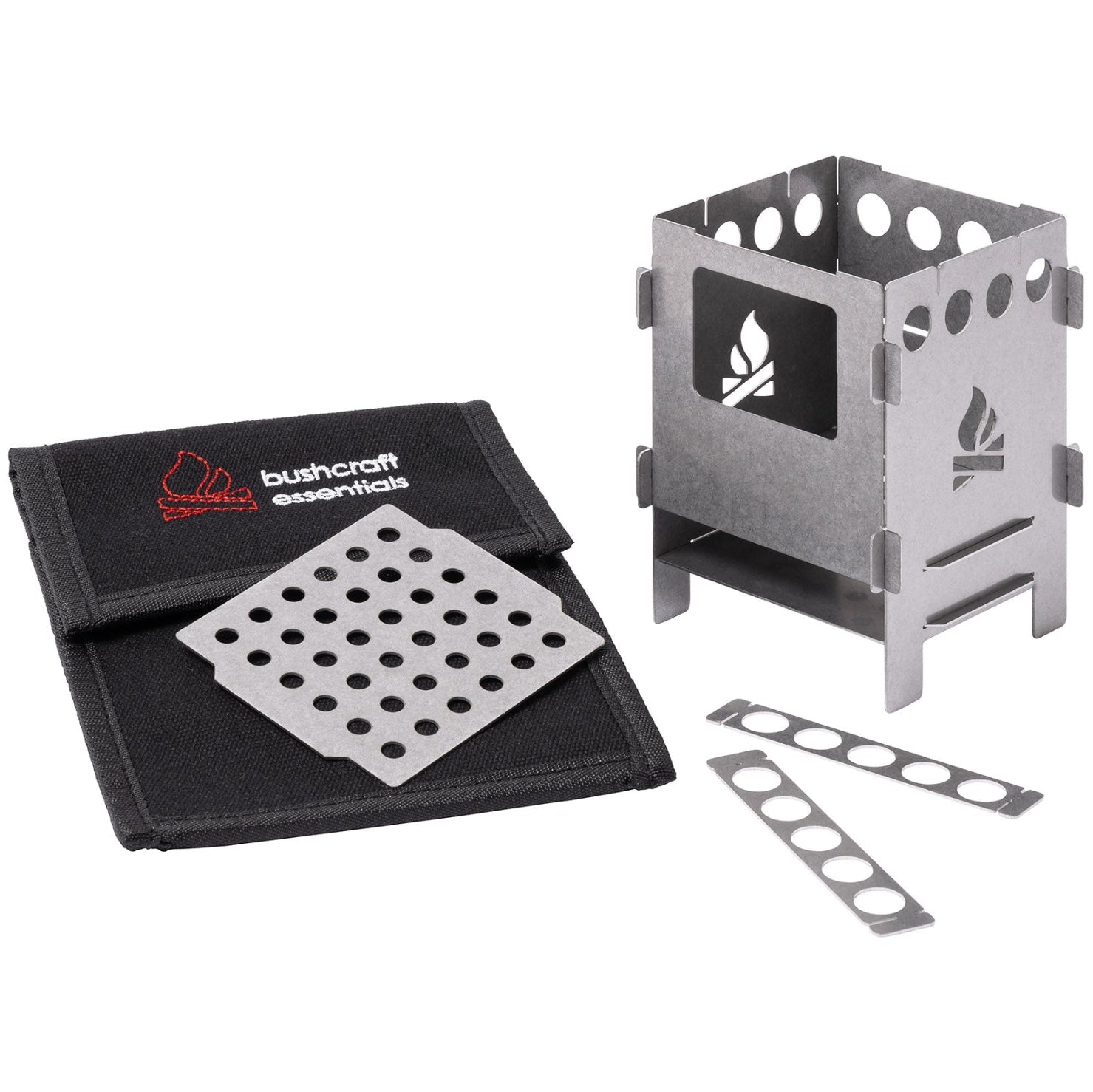 Bushcraft Essentials Bushbox Set réchaud bois pliable