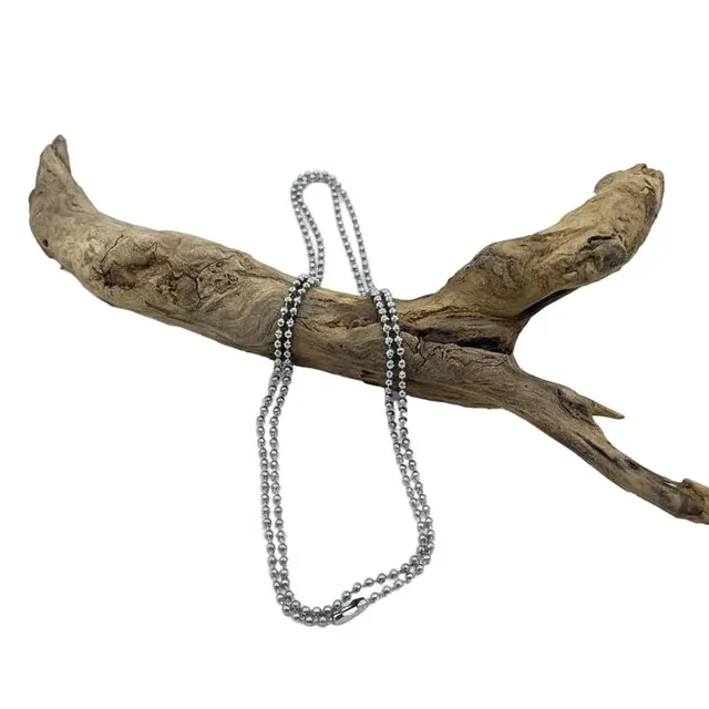 Bushcraft Essentials Kugelkette chaîne boule inox 80 cm