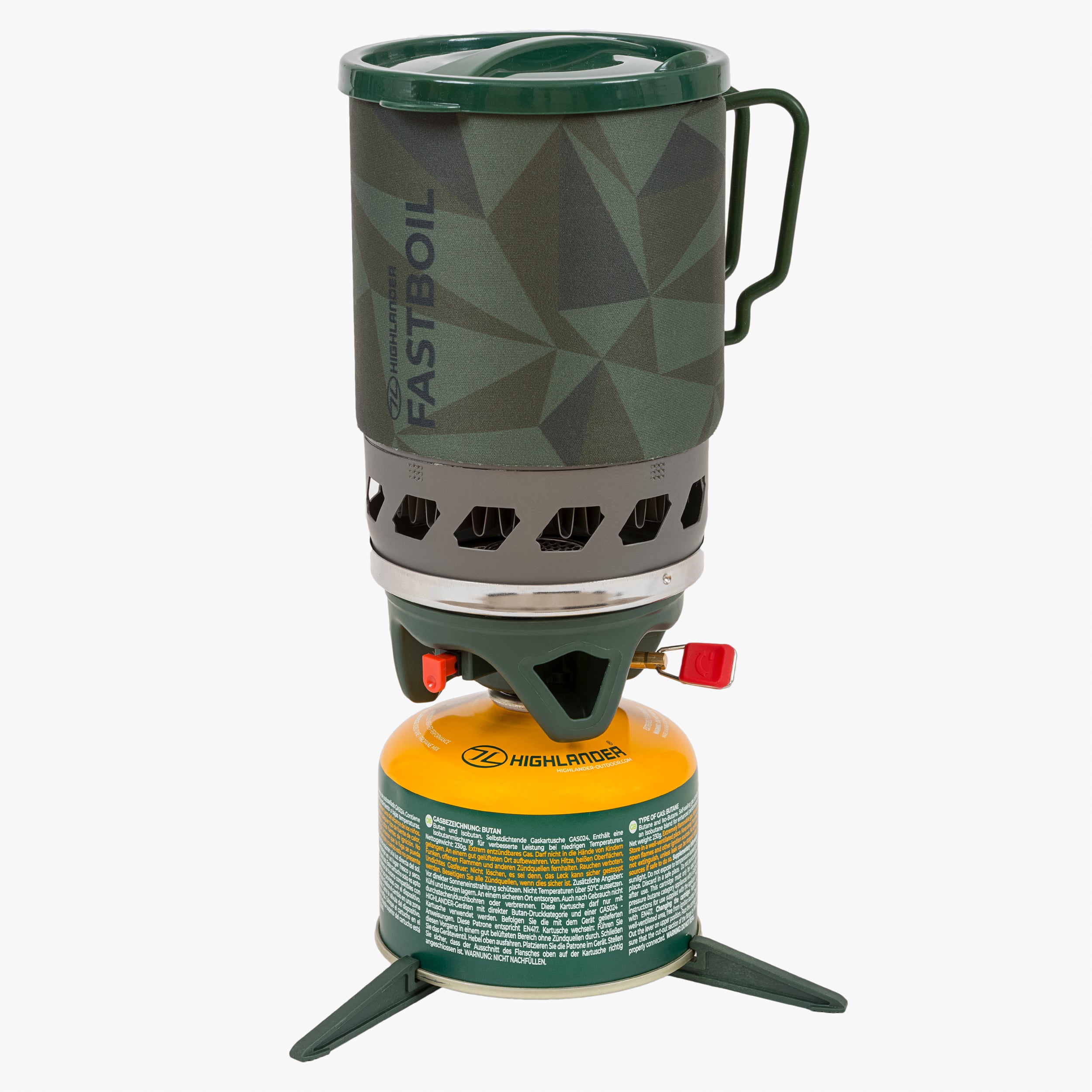Highlander Blade Fastboil 3 réchaud gaz 1,1 L bleu