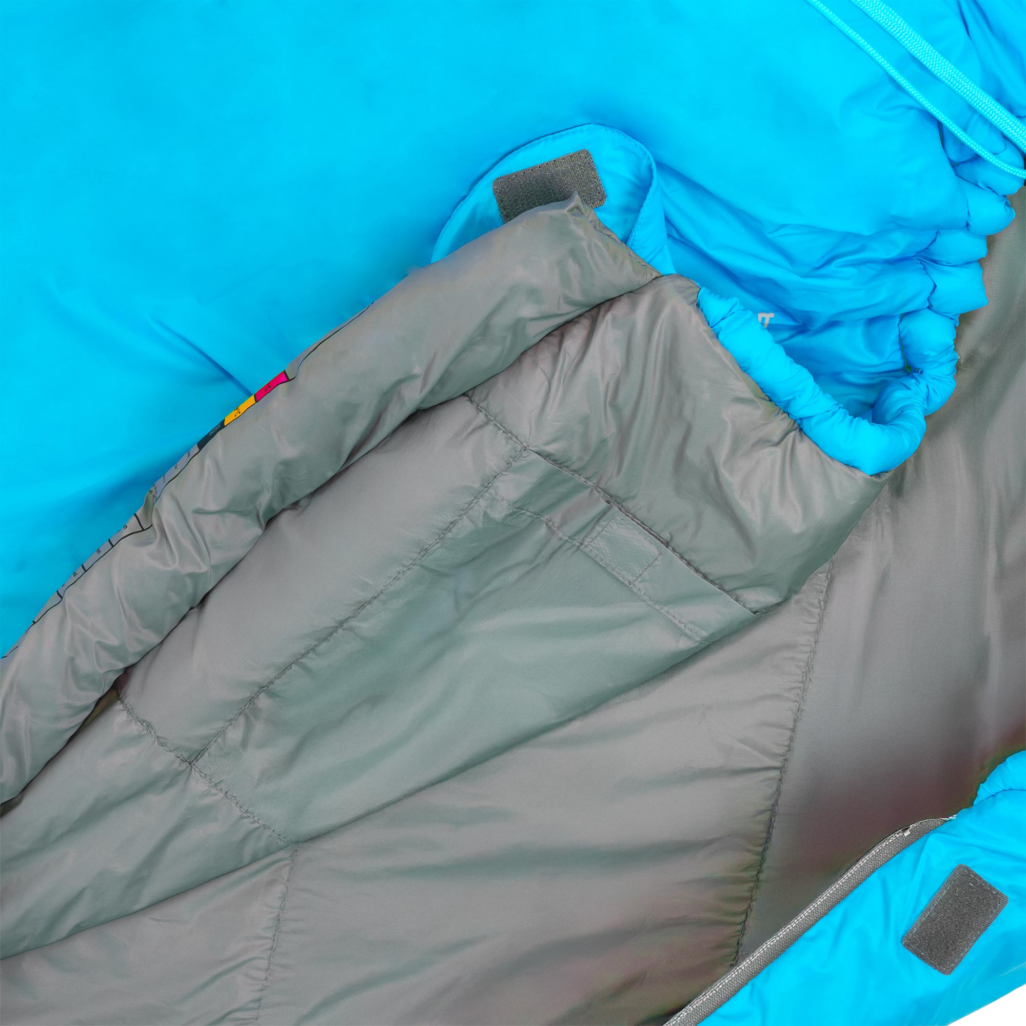 HIGHLANDER Zeta 150 Sac de Couchage Momie Bleu Été 890g