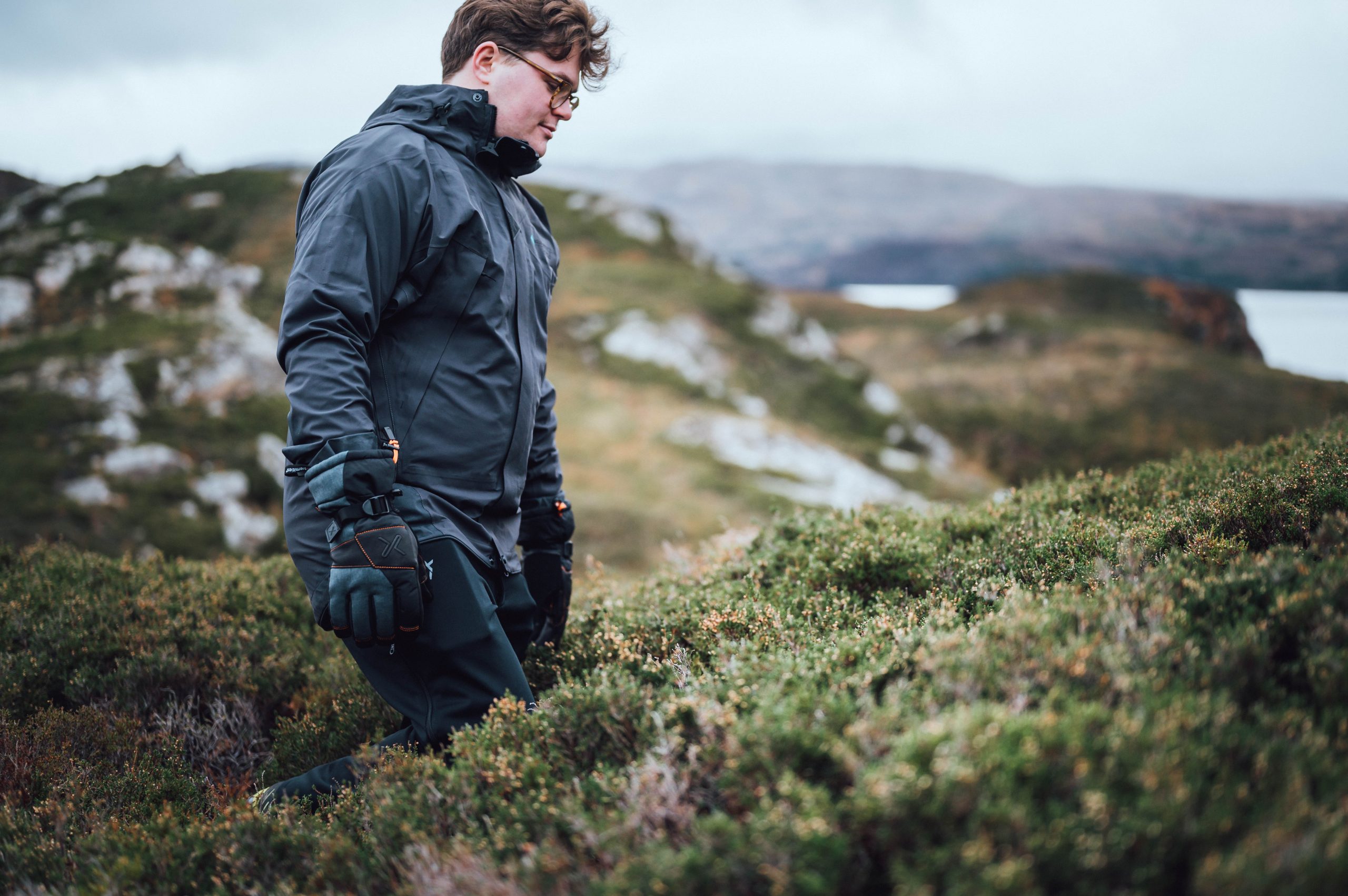 Terra Nova Extreme Meridian gants imperméables hiver cuir