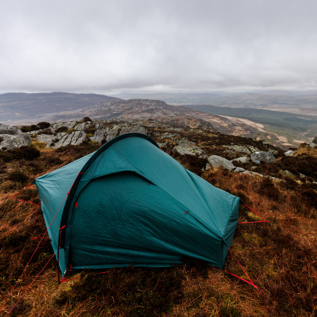 Highlander Refuge Tente 1 Personne Vert Pin 4000mm Alu