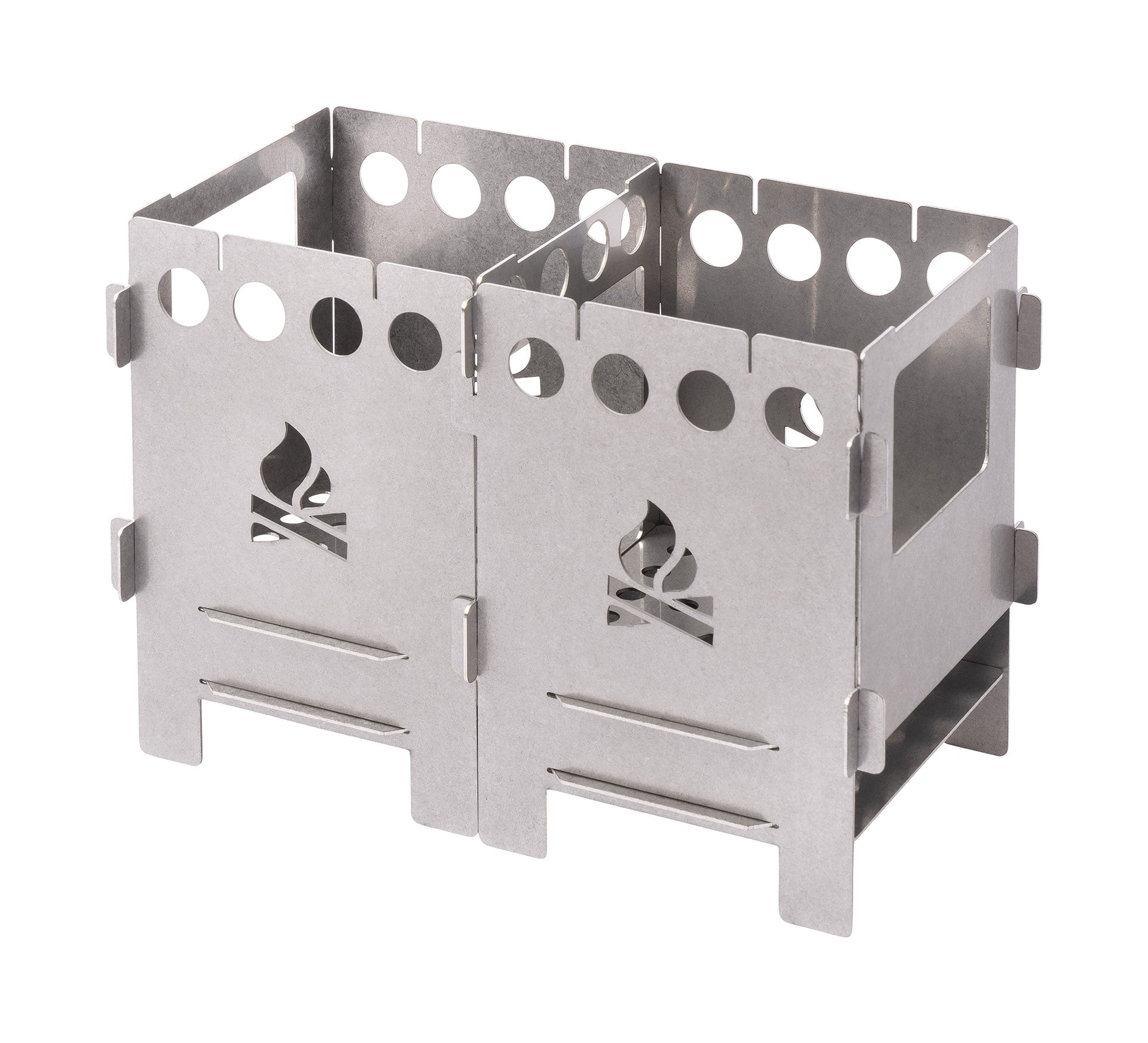 Bushcraft Essentials Bushbox Koppelmodul coupleur inox
