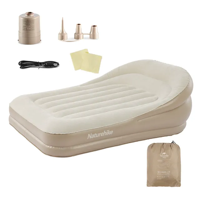 Naturehike DreamWeave fauteuil gonflable 1 personne pompe intégrée