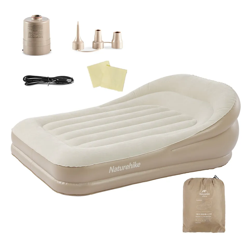 Naturehike DreamWeave fauteuil gonflable 1 personne pompe intégrée