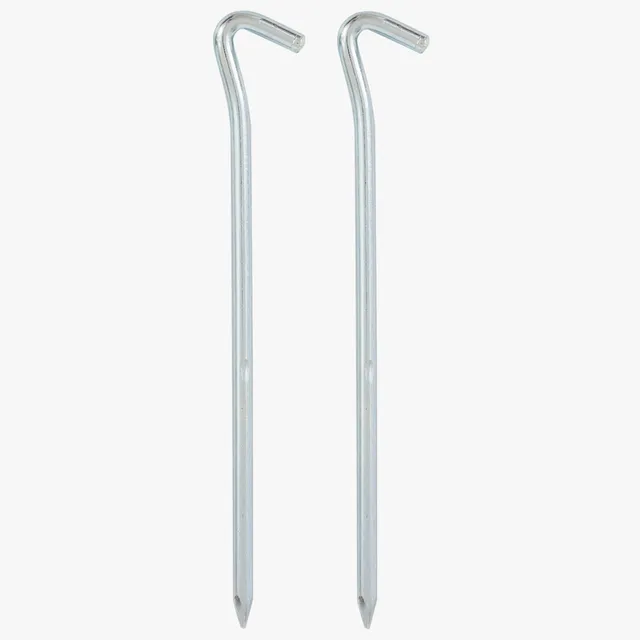 Highlander piquets tente acier 21,5 cm lot de 4