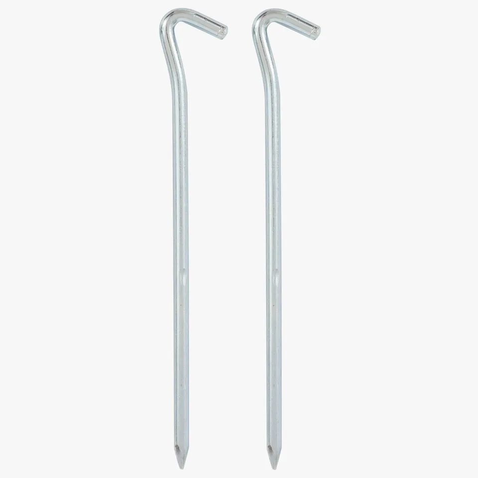 Highlander piquets tente acier 21,5 cm lot de 4
