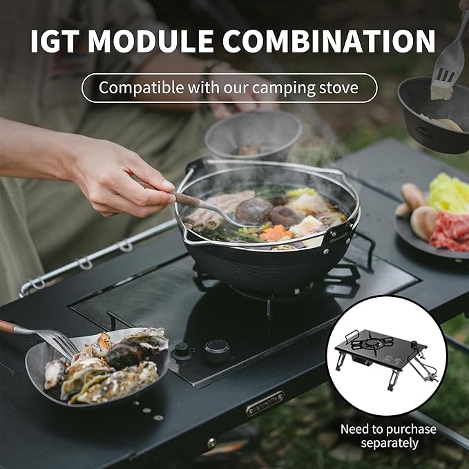 Naturehike TerraGrid IGT table camping modulaire grill