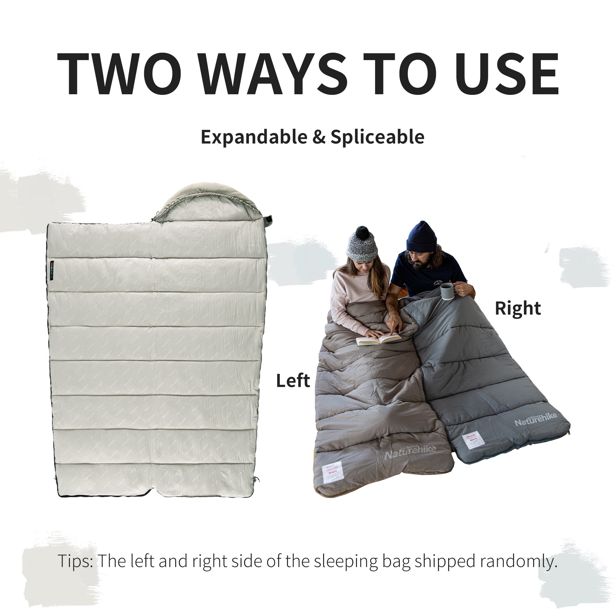 Naturehike SunTherm M180 sac couchage synthétique 12°C Gris