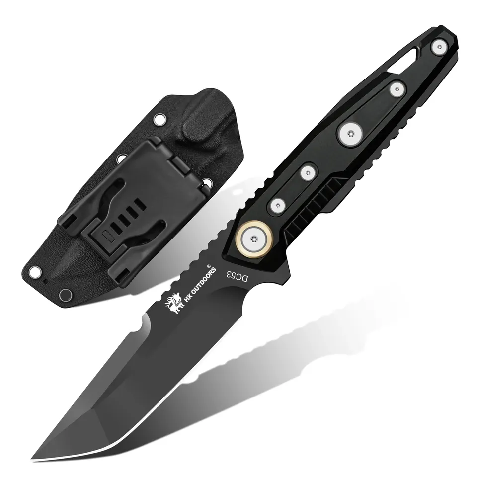 HX Outdoors MechTitan D-220DLC couteau fixe DC53 DLC