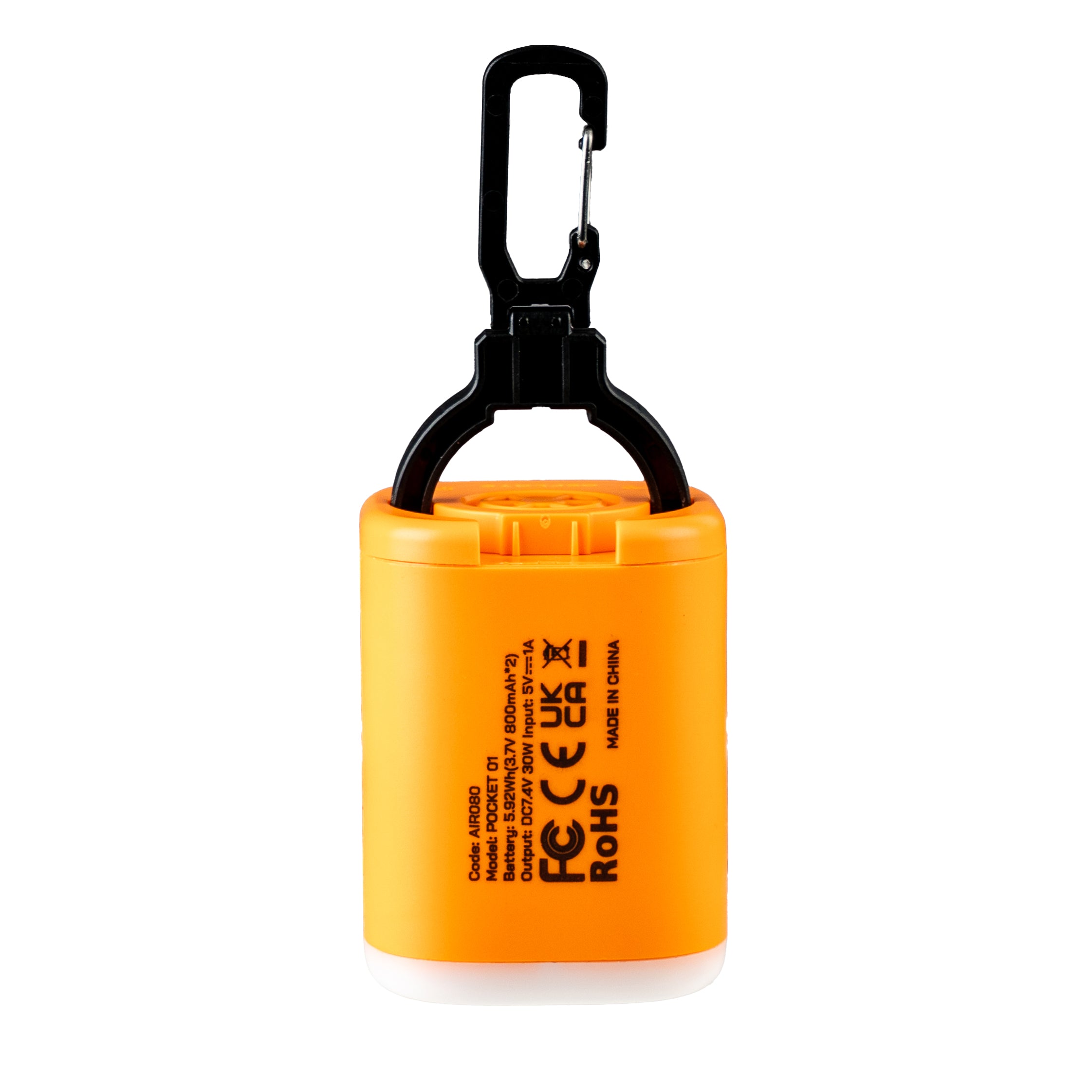 Highlander Wee Banshee V2 pompe air + lampe USB orange