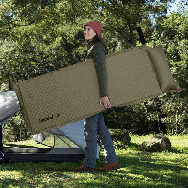 Naturehike D01 matelas autogonflant vert simple 3 cm