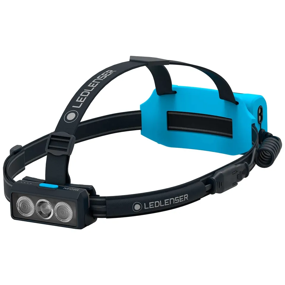 Ledlenser NEO9R Lampe Frontale Trail 1200 lm Bleu