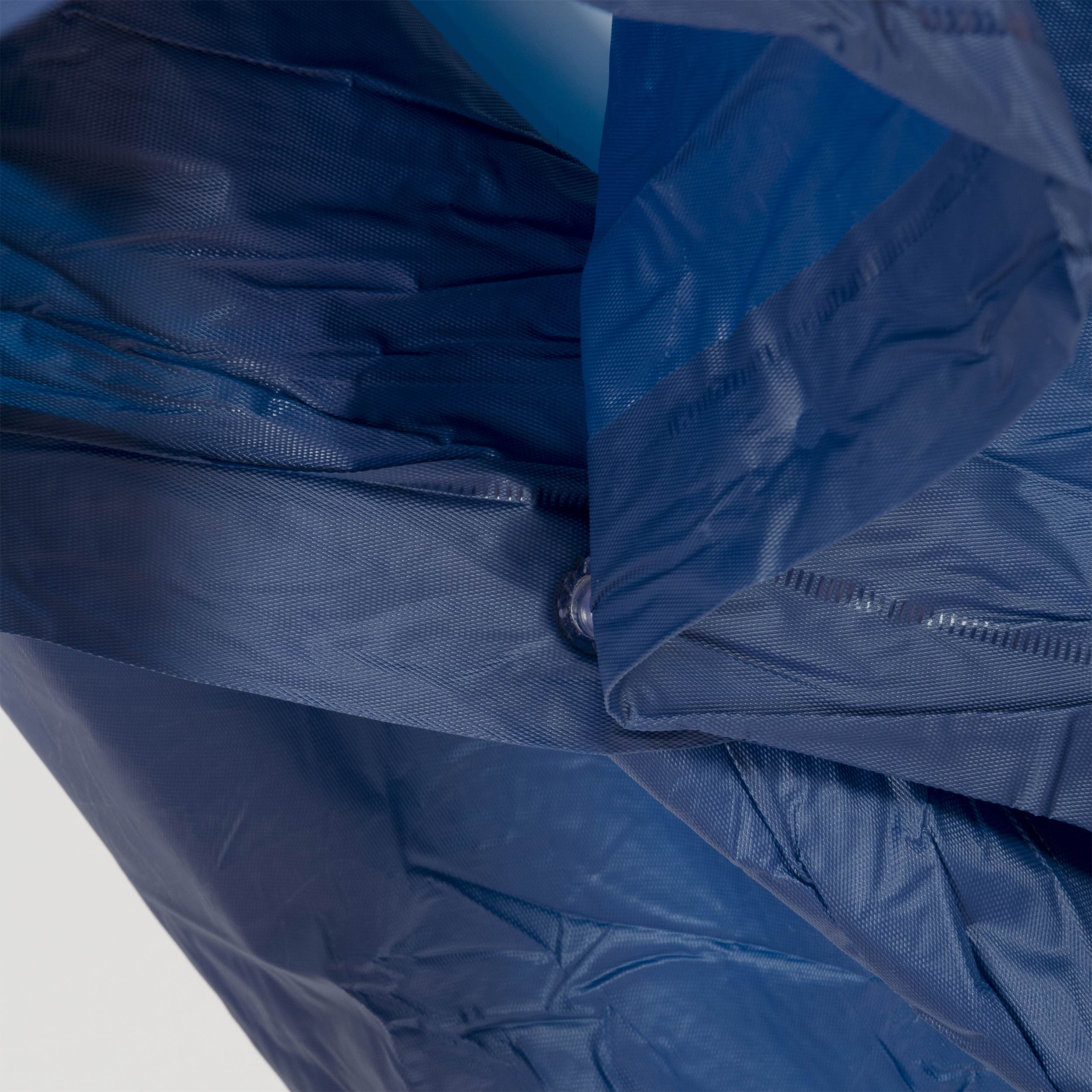 Highlander Poncho imperméable PEVA à capuche bleu