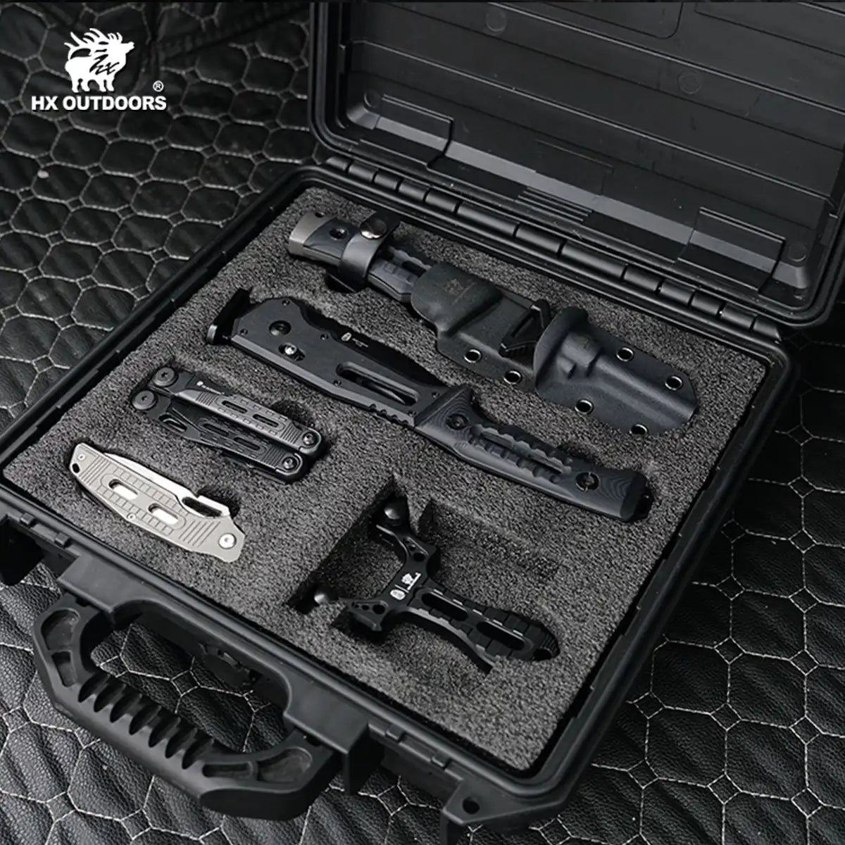 HX Titan LKTZ-001 coffret survie 5 outils camp