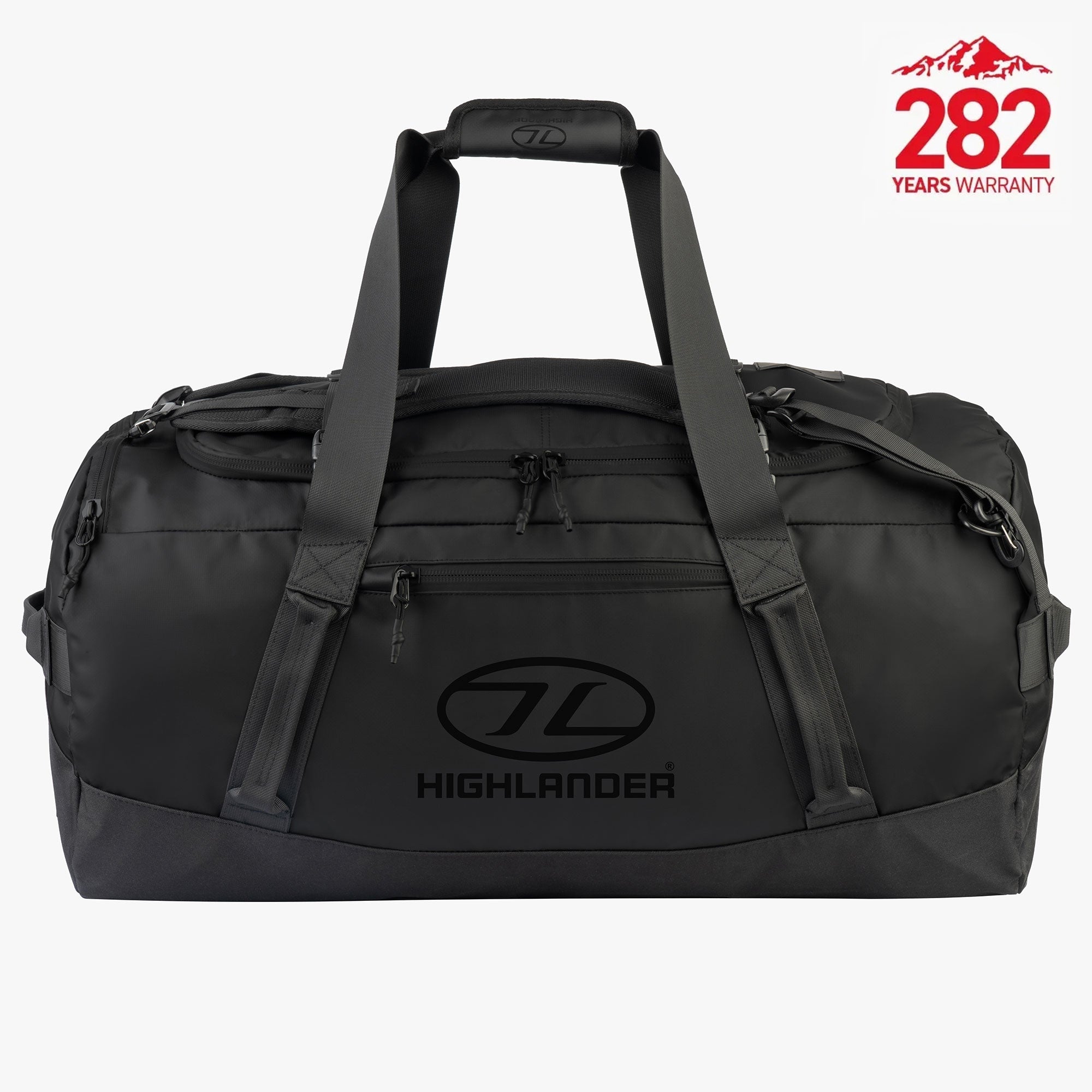 Highlander Hauler 90L sac de voyage noir 90 litres