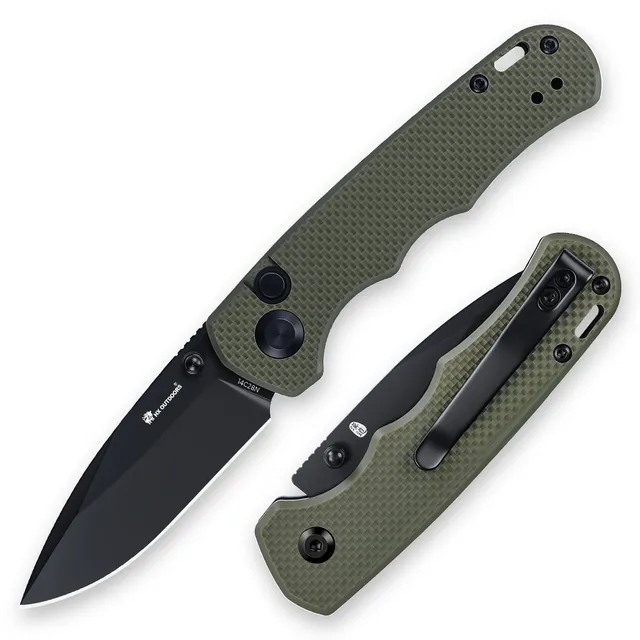 HX Scout ZD-127A-S couteau pliant 68 mm vert
