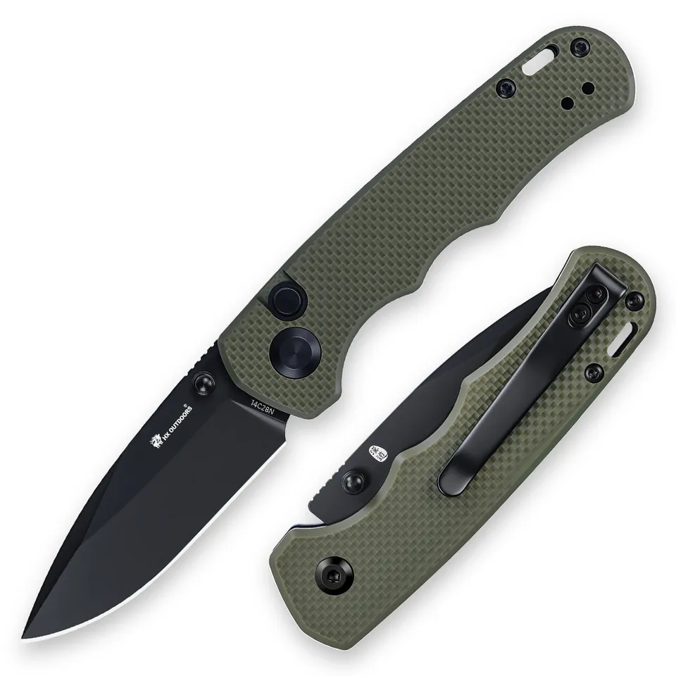 HX Scout ZD-127A-S couteau pliant 68 mm vert