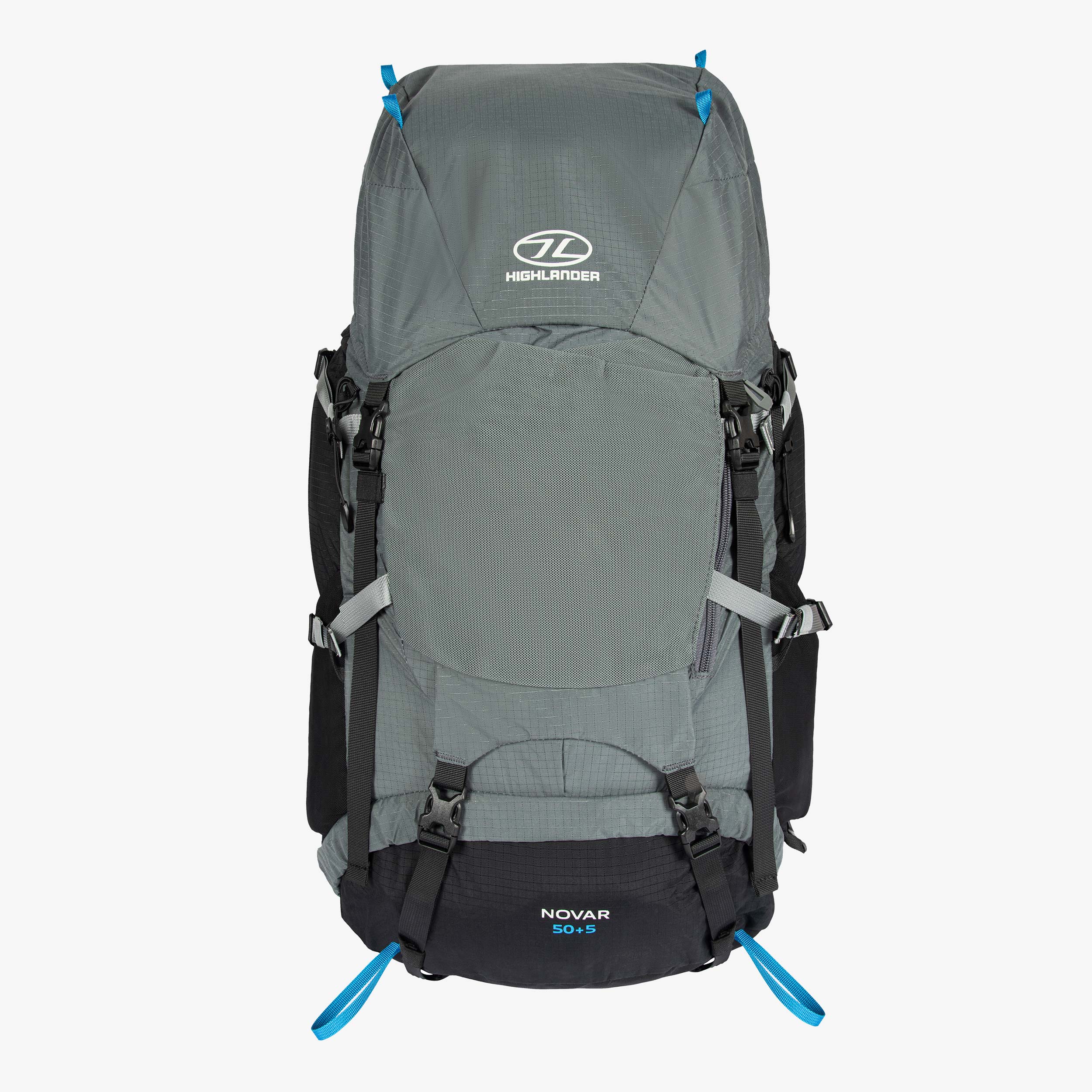 Highlander Novar sac à dos 50+5 L gris foncé trekking