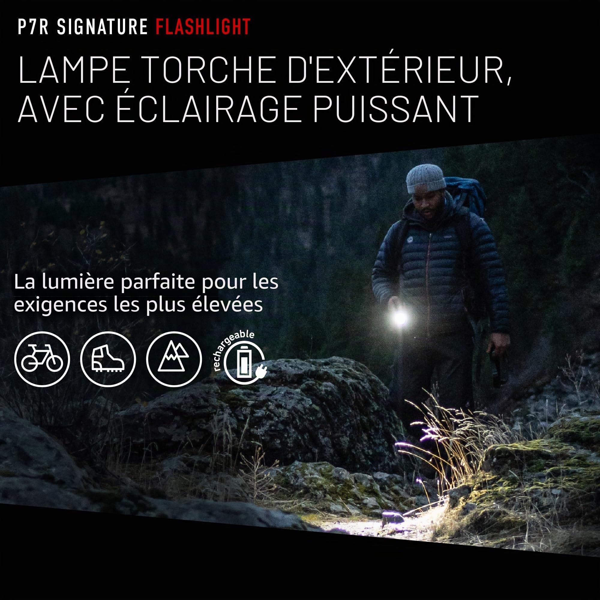 Ledlenser P7R Signature lampe torche rechargeable 2000 lm 330 m