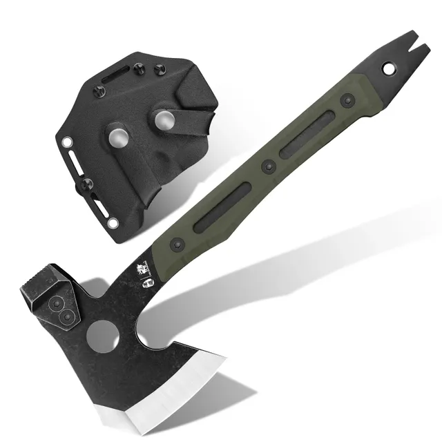 HX Ironside hachette camping 32,6 cm manche vert