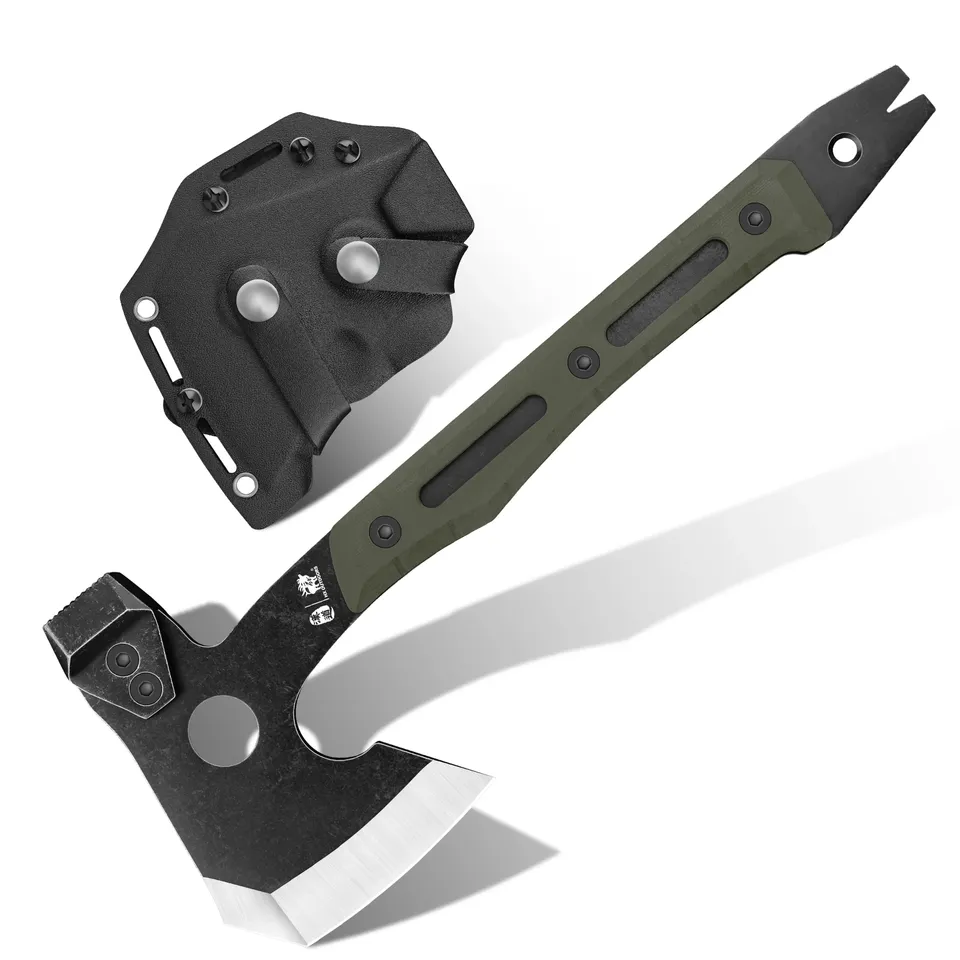 HX Ironside hachette camping 32,6 cm manche vert