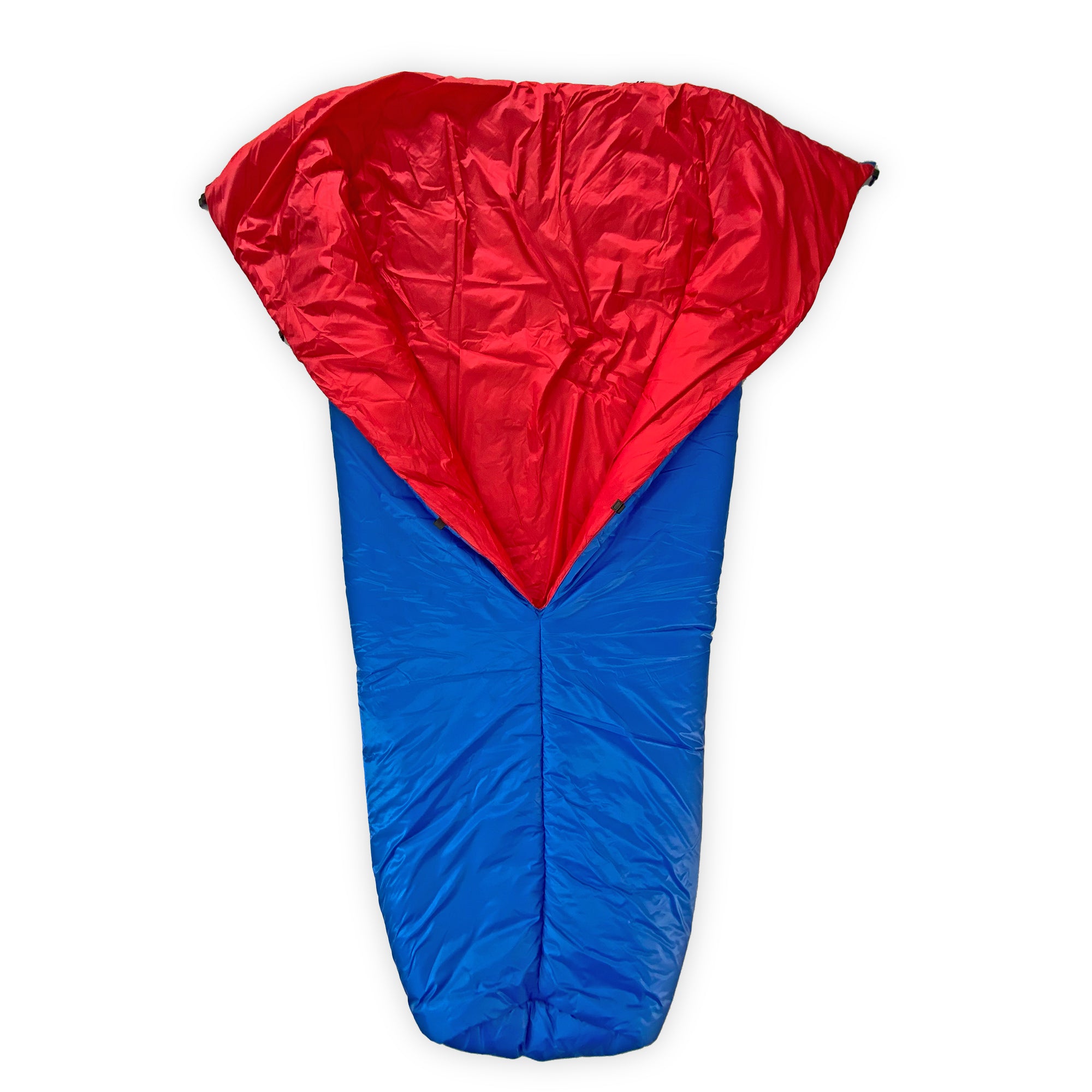 Hyberg Slumber Apex II quilt synthétique bleu-rouge L 3 saisons