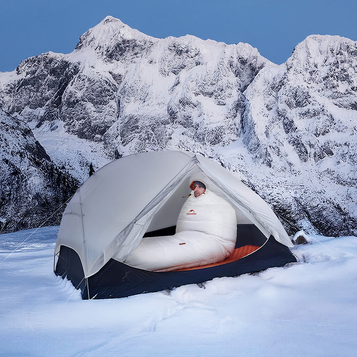 Naturehike Alpine UL1100 sac couchage momie -21,4°C taille M