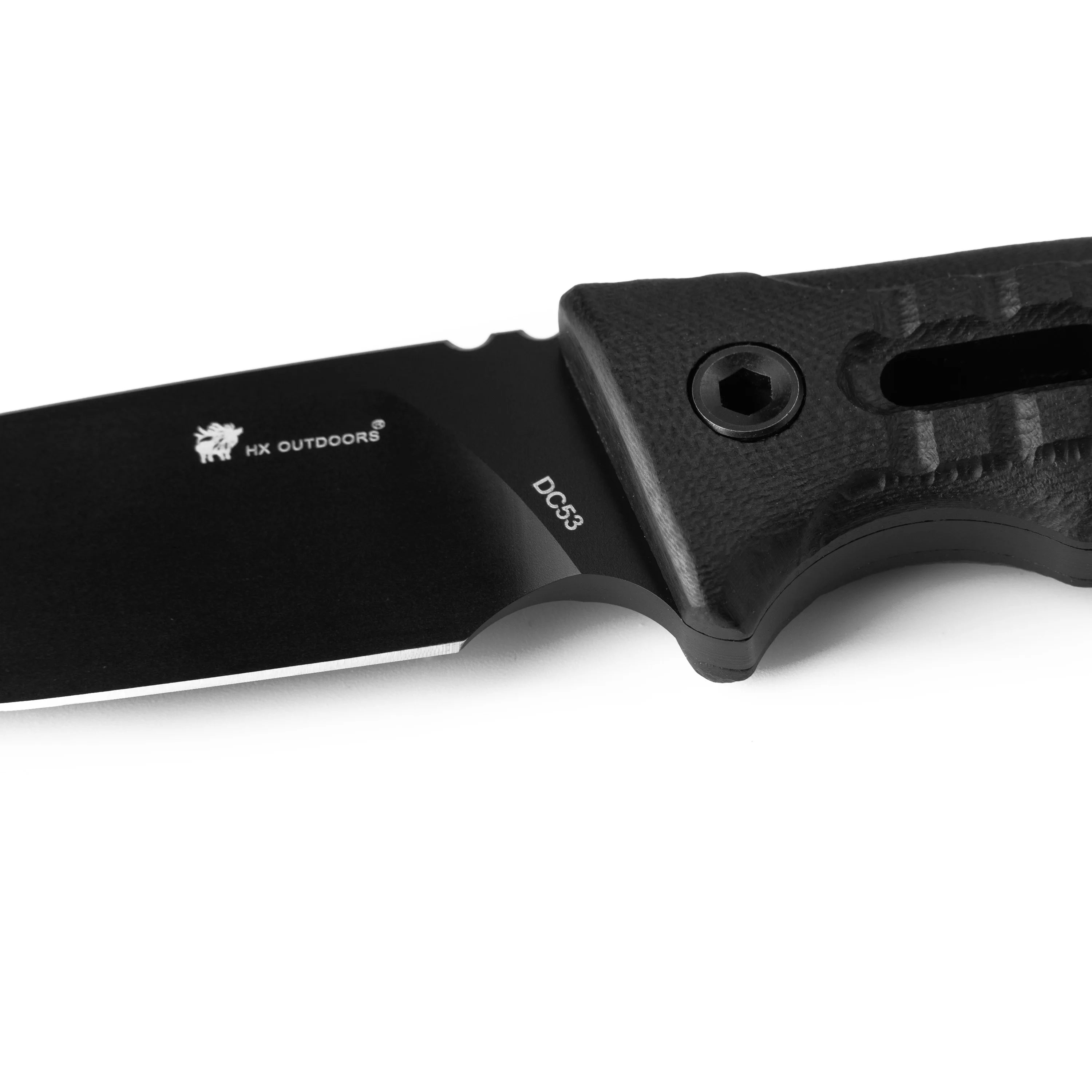 HX Rock Apex SE TD-25B couteau fixe DC53 manche noir