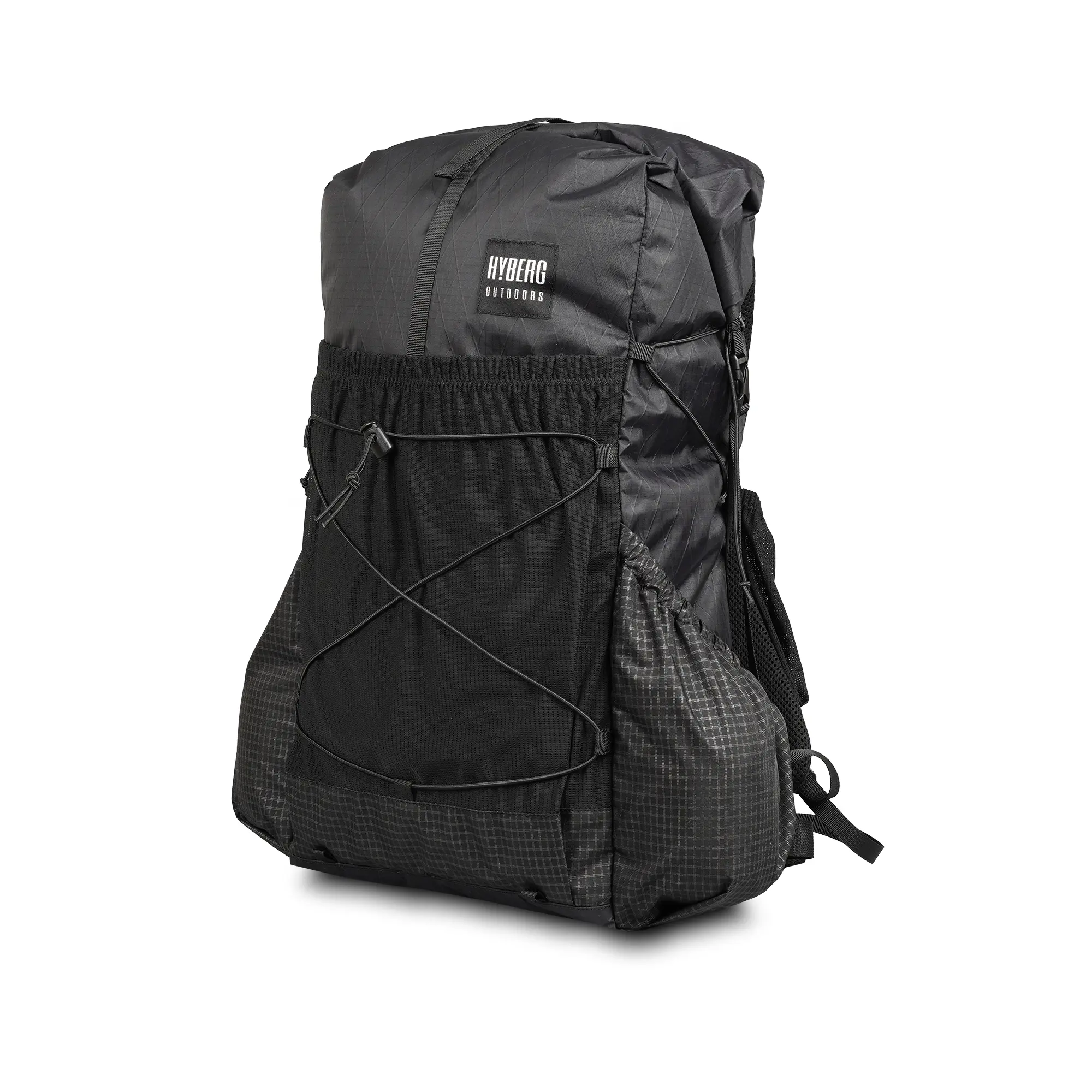 Hyberg Bandit sac à dos 40 L X-Pack noir 480 g roll-top
