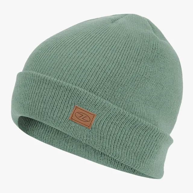 Highlander Thinsulate bonnet ski chaud noir tricoté