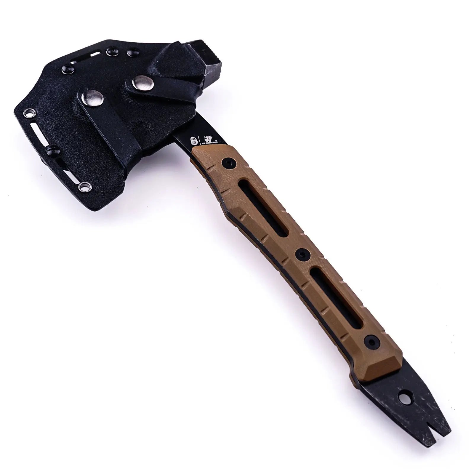 HX Ironside FT-16B hachette camping TAN G10 711 g