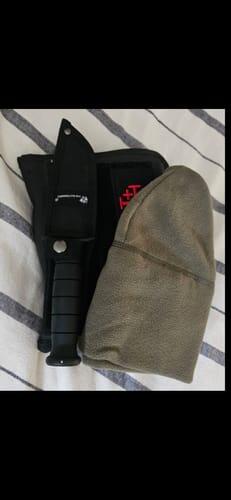 HX Fixed Blade D-214 couteau fixe 9,6 cm caoutchouc