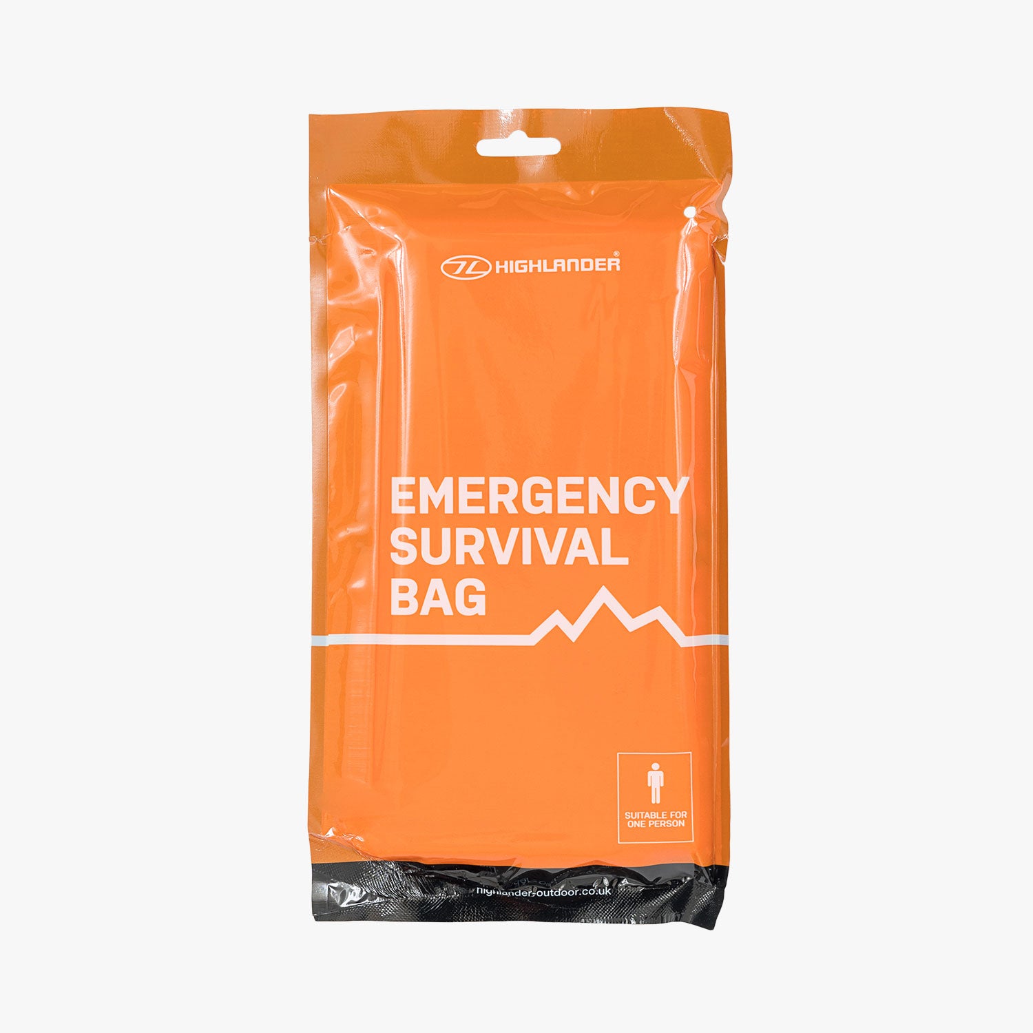 Highlander Survival sac de survie Orange urgence